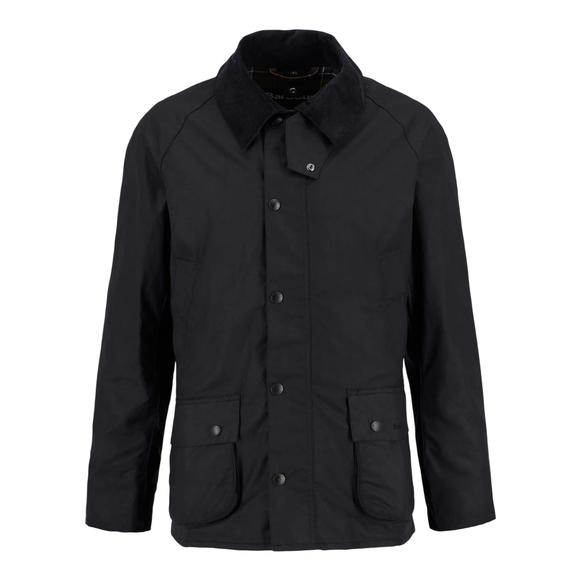 BARBOUR giacca barbour ashby wax jacket - black - 8