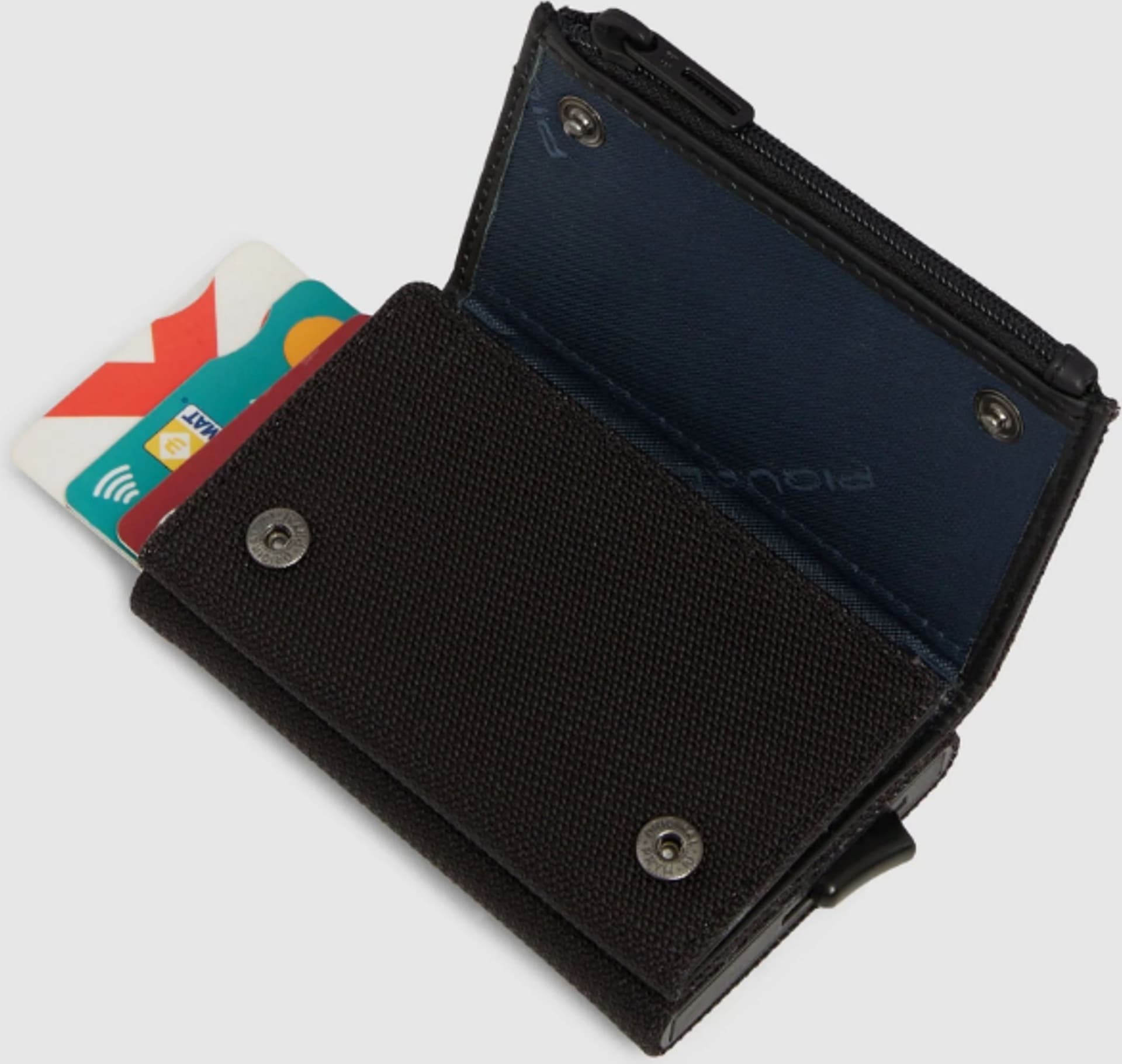 PIQUADRO Portacarte Adulto unisex piquadro PP5585S143R-N Nero - 2