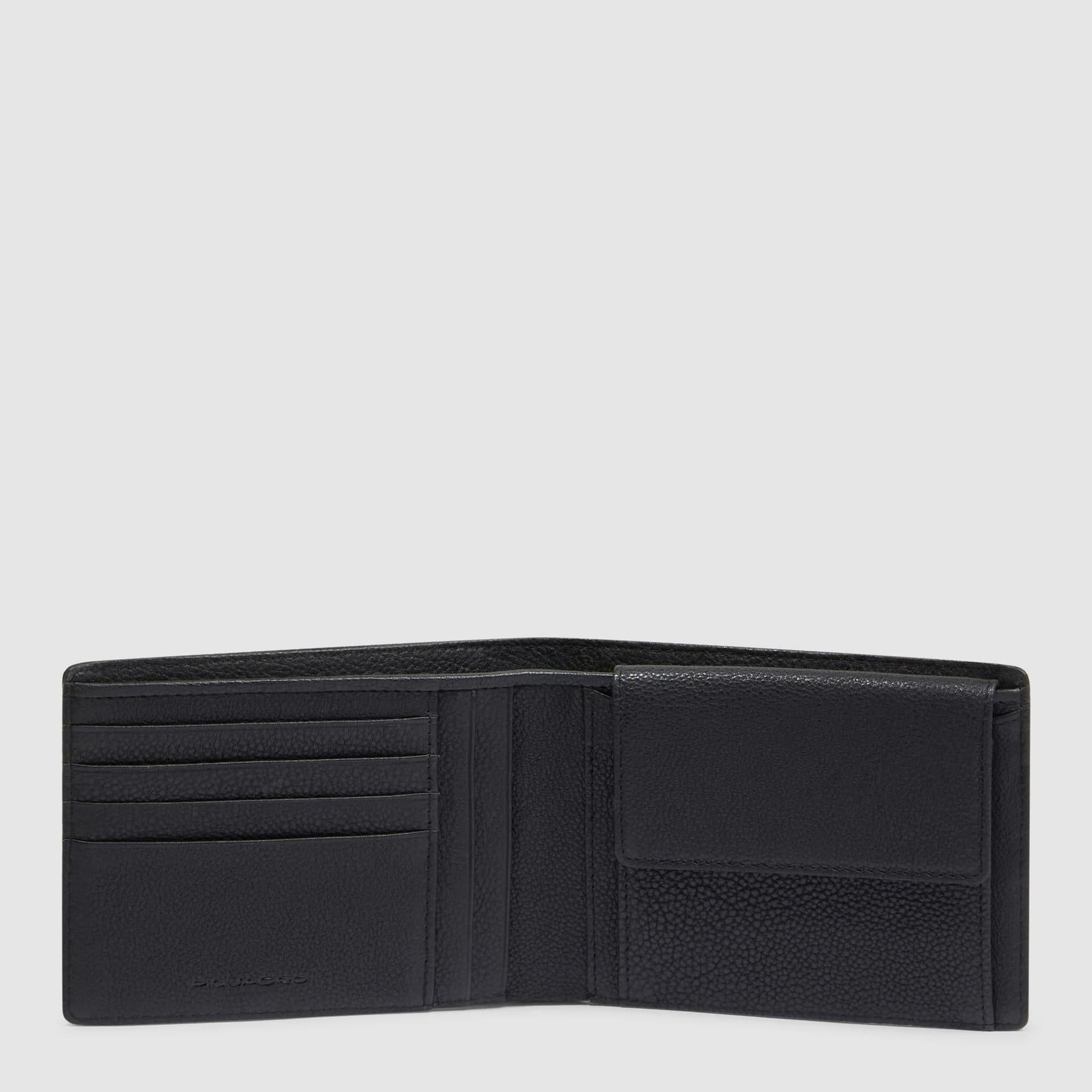 PIQUADRO Portafoglio con portamonete Adulto unisex piquadro PU257W138R-TM Marrone - 7