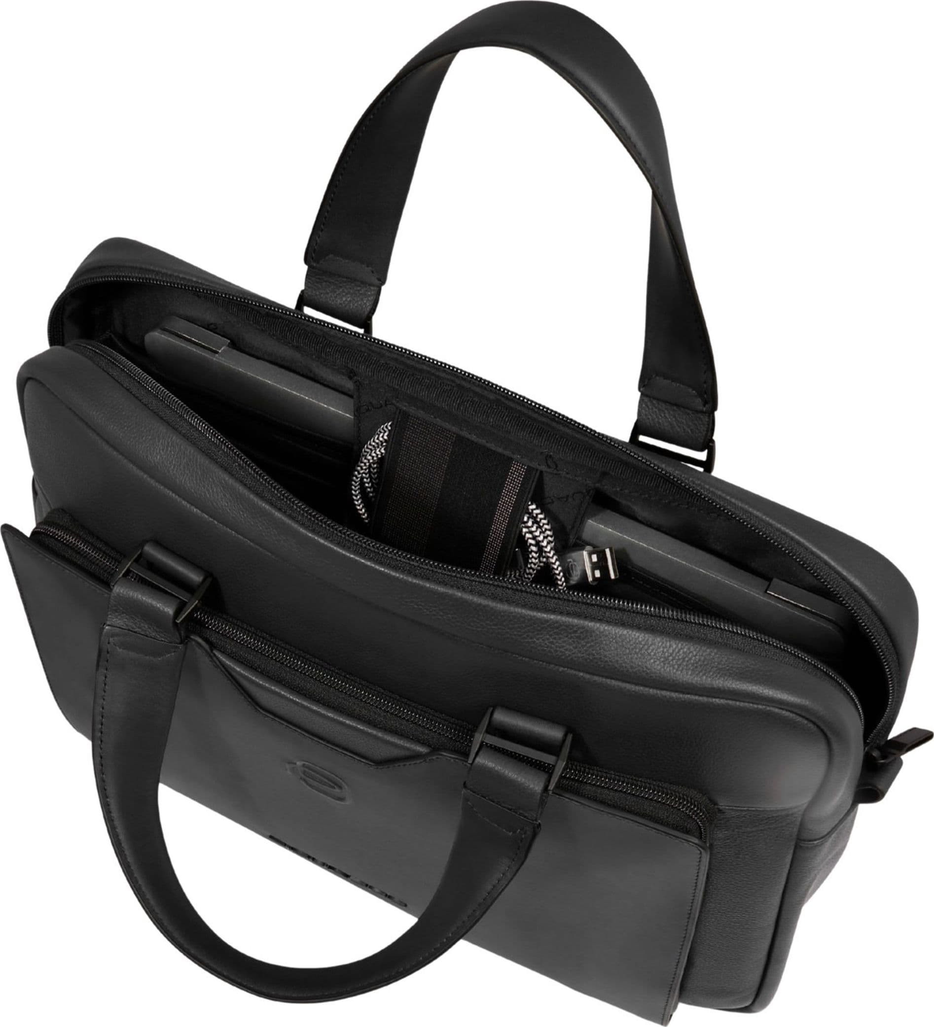 PIQUADRO Cartella Adulto unisex piquadro CA6920S142-N Nero - 2