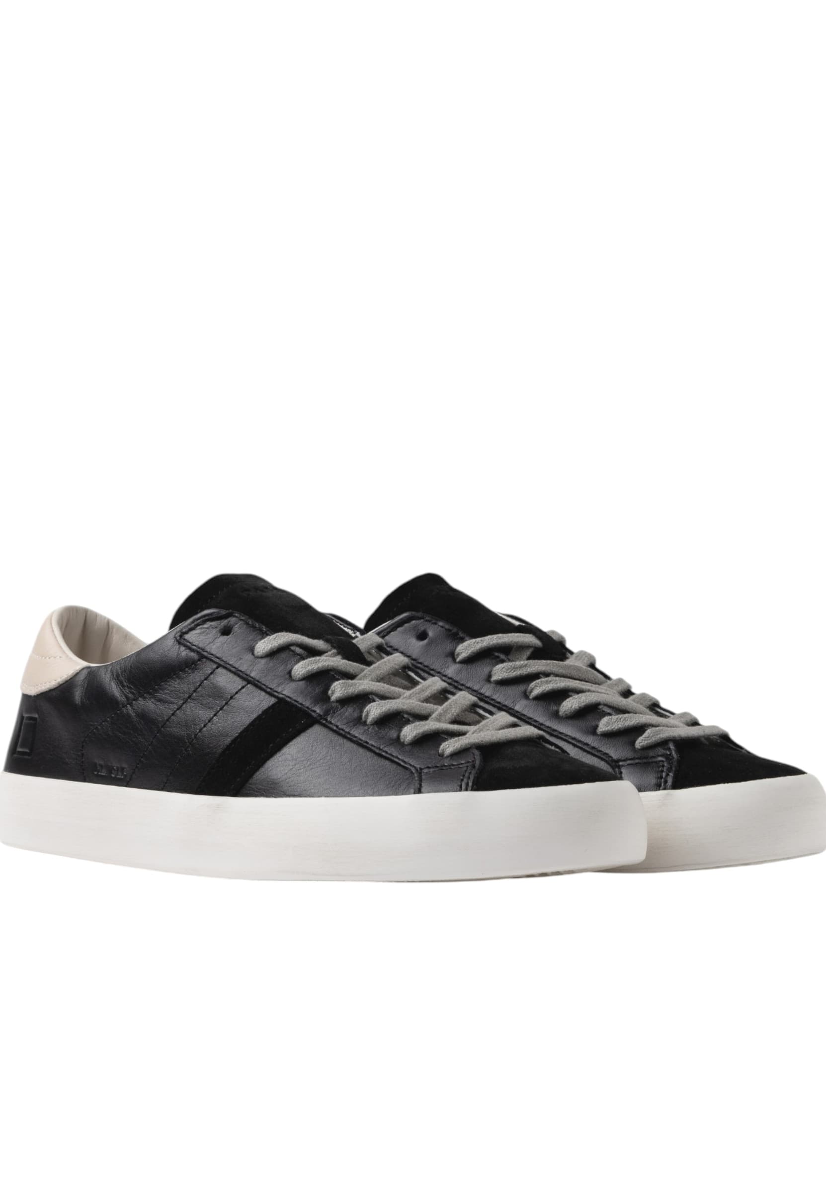D.A.T.E. m431-hl-ca-bk DATE Uomo Pelle Nero - 2