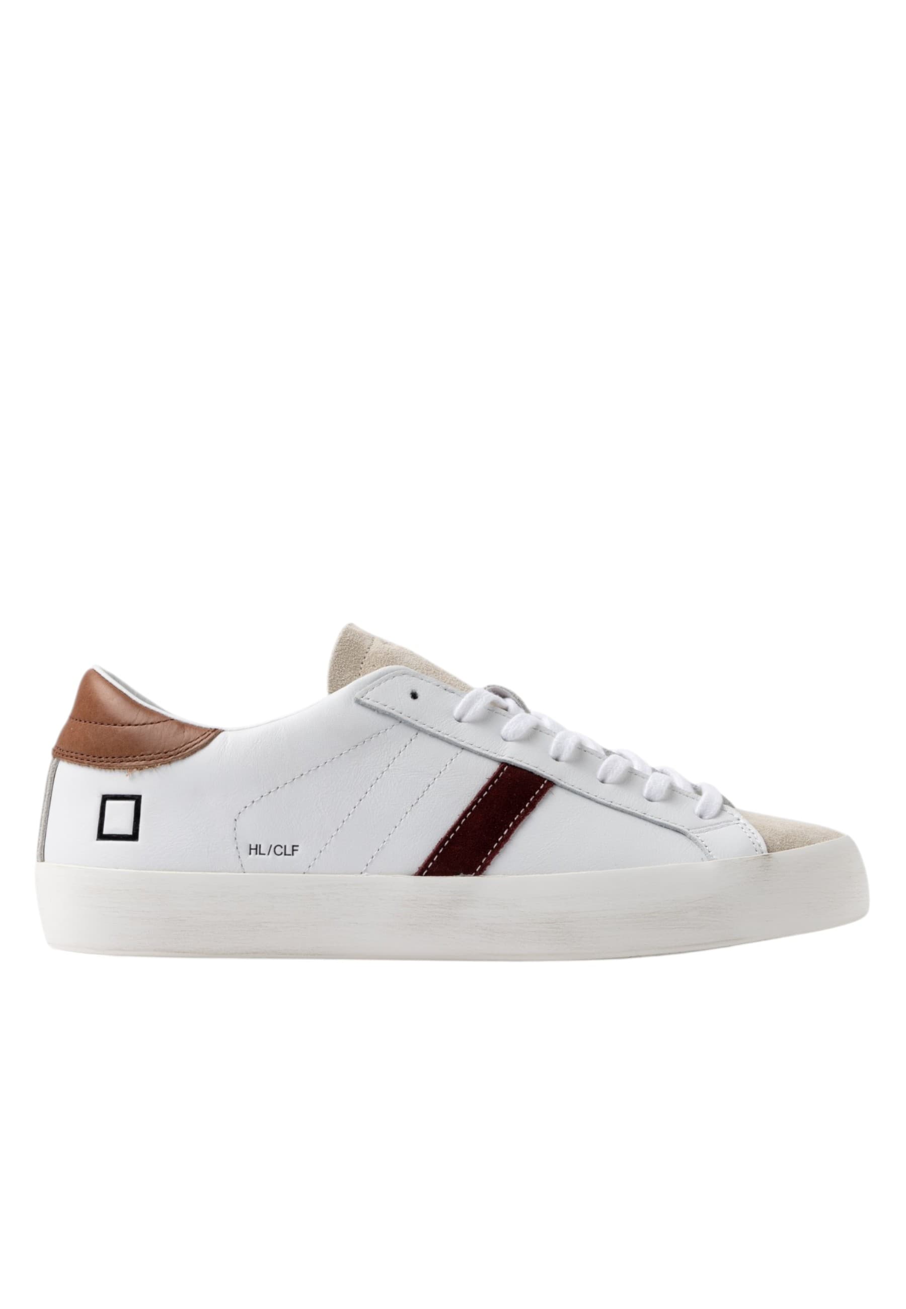 D.A.T.E. m431-hl-ca-wi DATE Uomo Pelle Bianco - 6