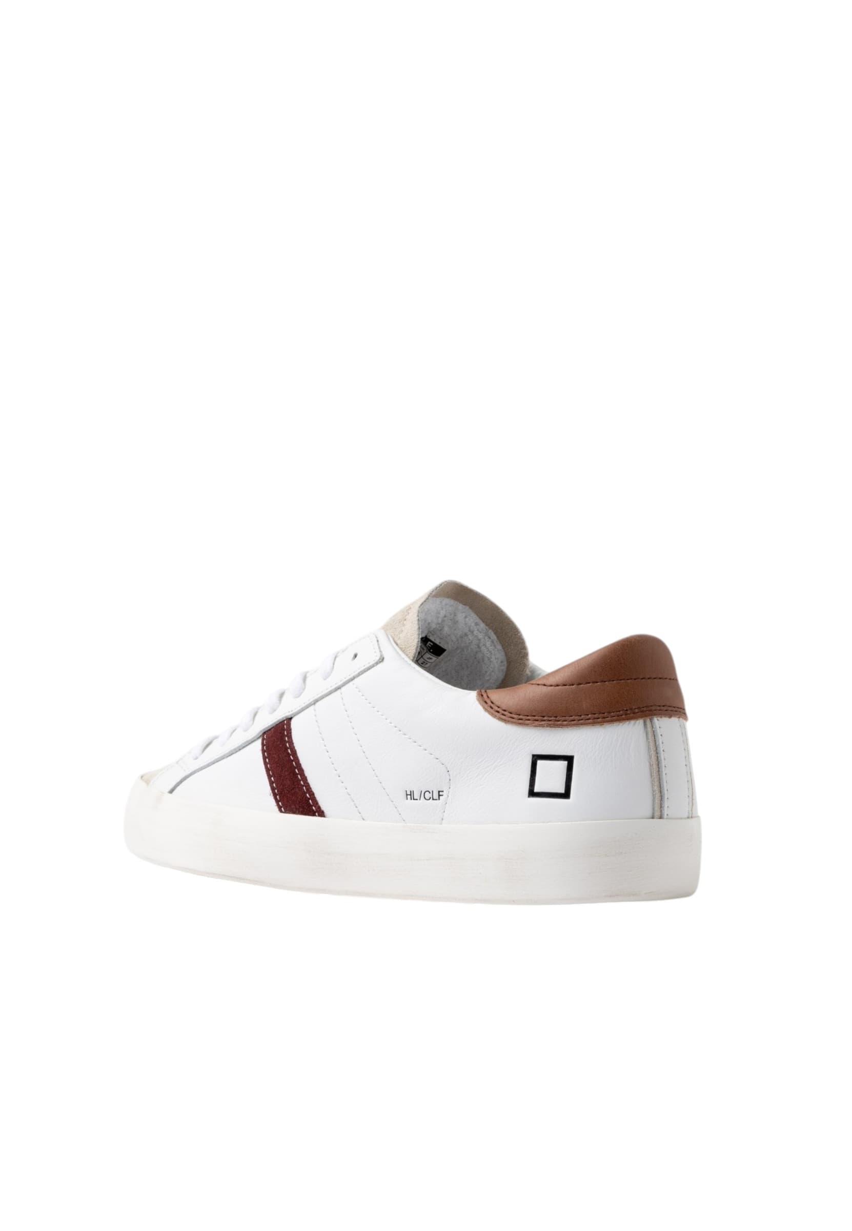 D.A.T.E. m431-hl-ca-wi DATE Uomo Pelle Bianco - 4
