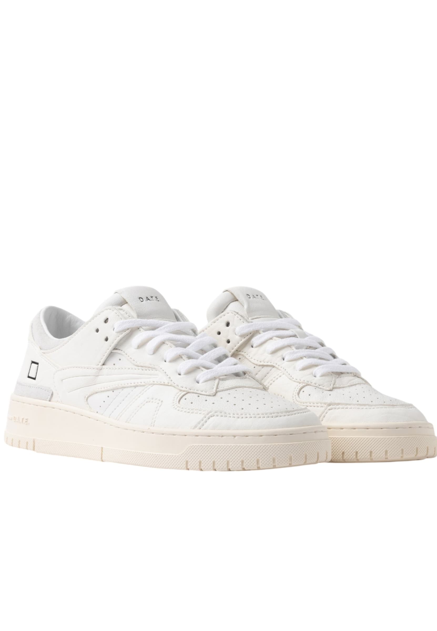 D.A.T.E. m431-to-nz-wh DATE Uomo Pelle Bianco - 2