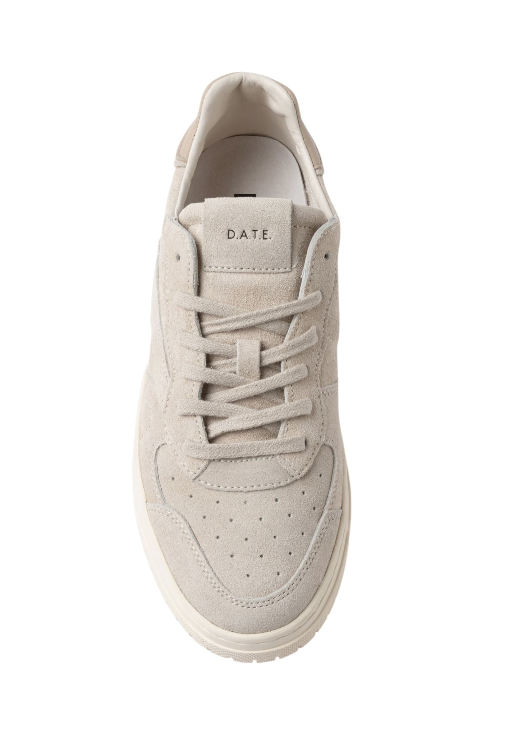 D.A.T.E. m431-tp-mn-bi DATE Uomo Camoscio Beige - 4