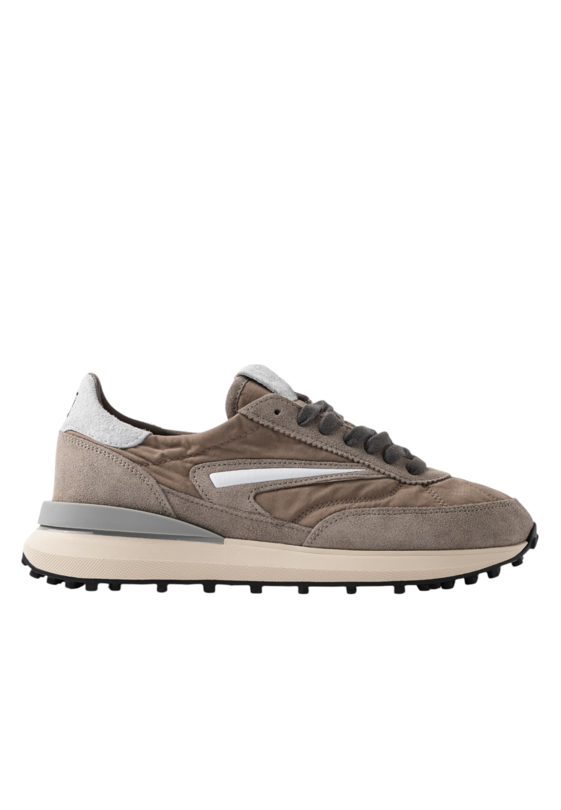 D.A.T.E. m431-at-tc-ta DATE Uomo Camoscio Beige - 6