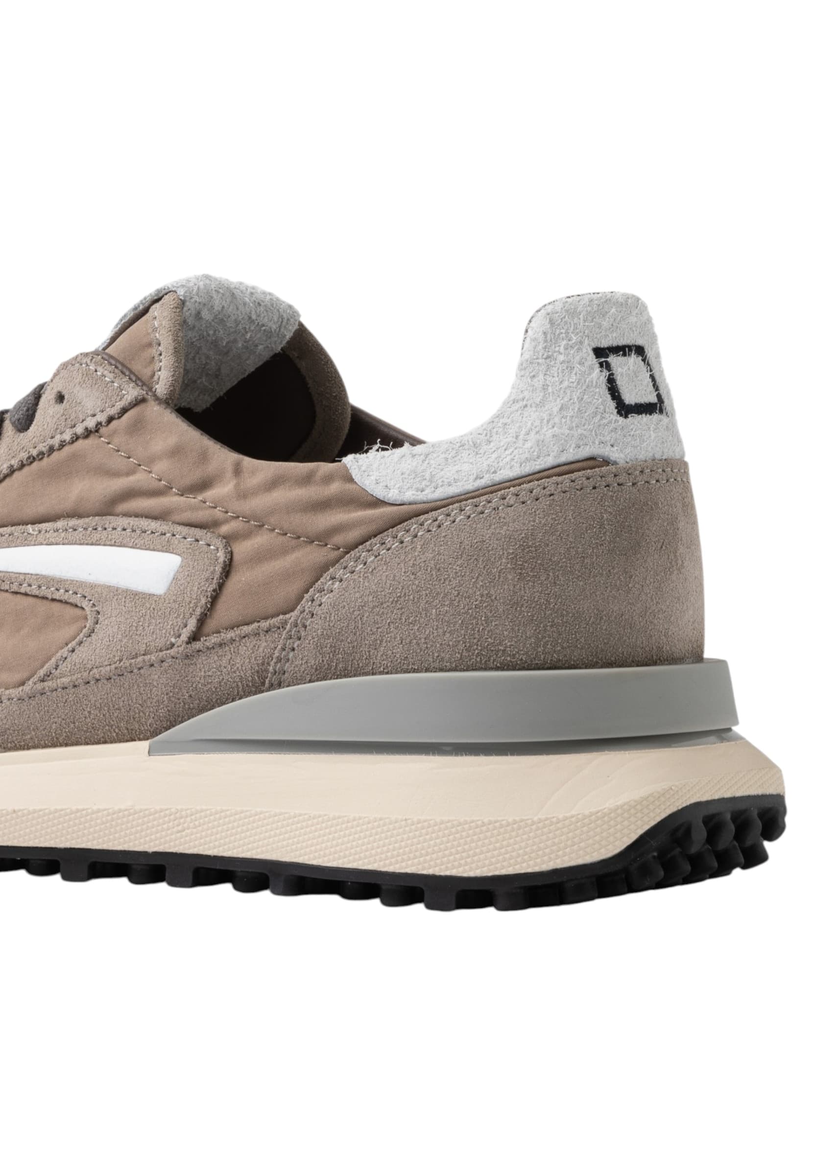 D.A.T.E. m431-at-tc-ta DATE Uomo Camoscio Beige - 5
