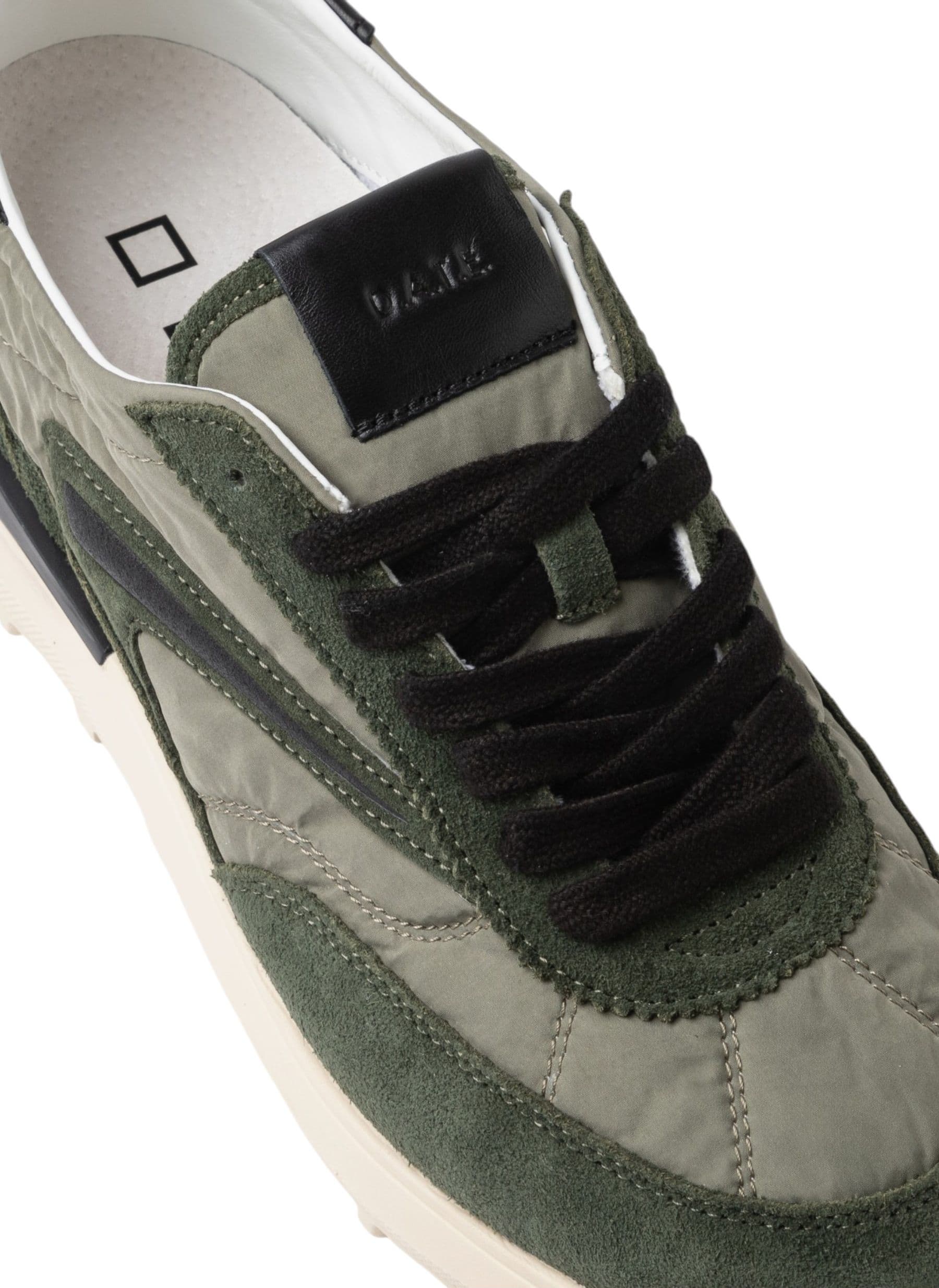 D.A.T.E. m431-at-ny-ar DATE Uomo Camoscio Verde - 4