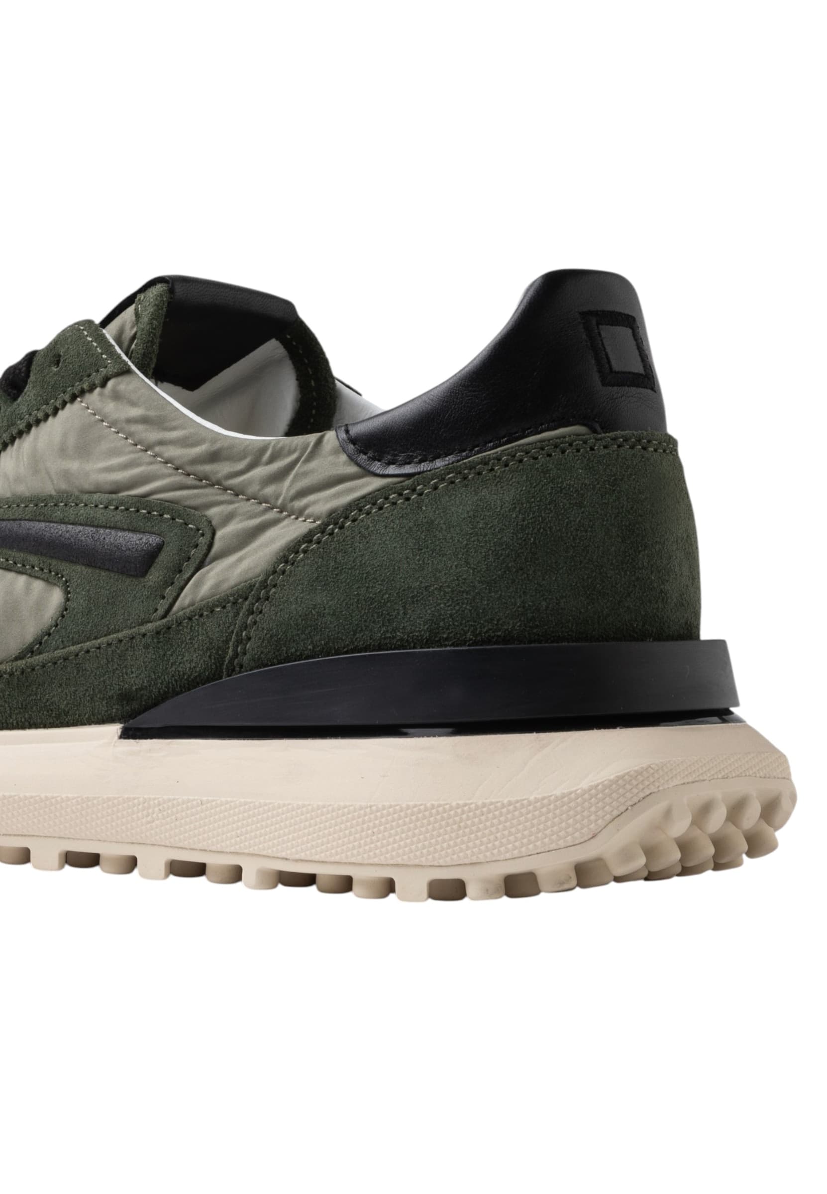 D.A.T.E. m431-at-ny-ar DATE Uomo Camoscio Verde - 5