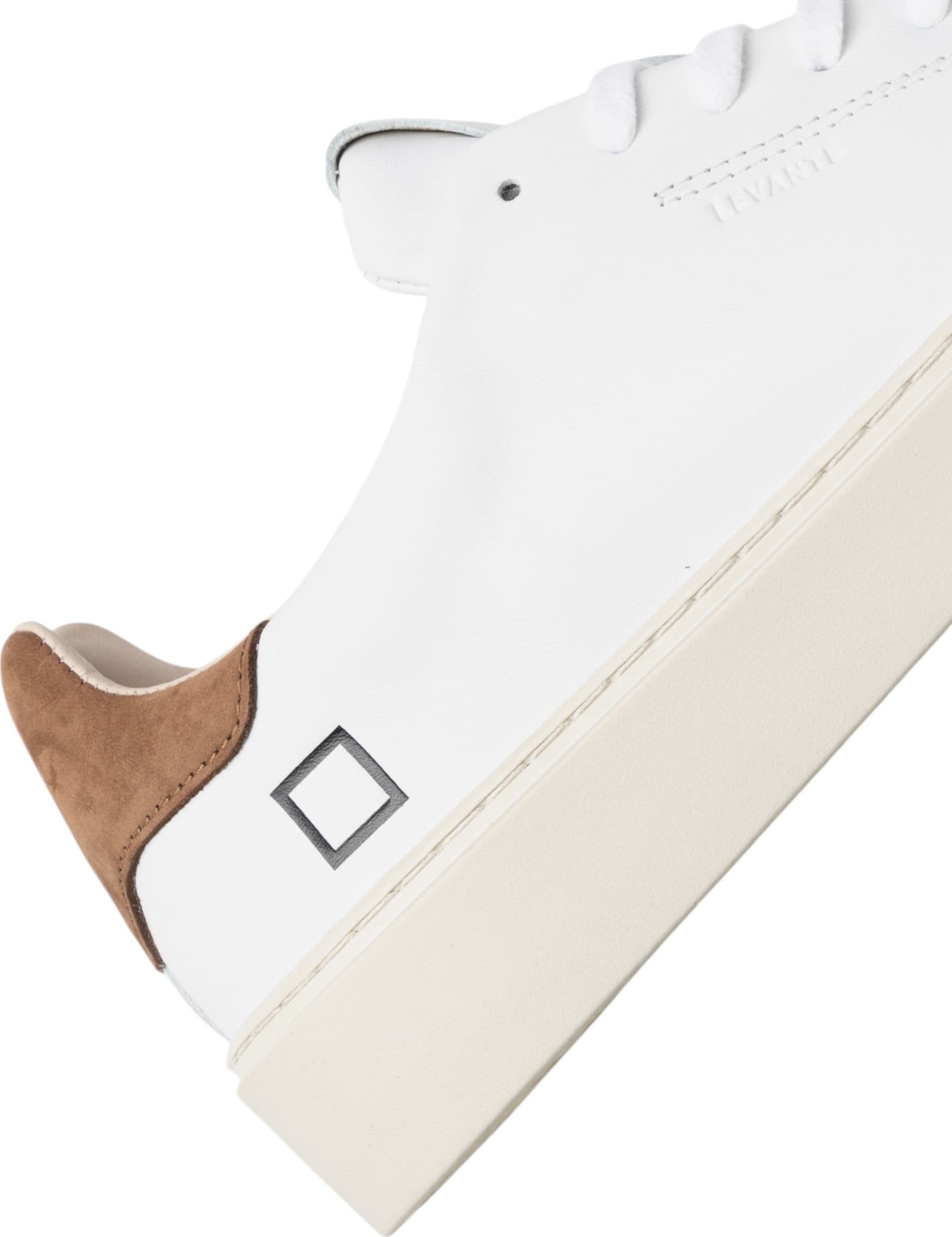 D.A.T.E. m431-lv-ca-wn DATE Uomo Pelle Bianco - 3