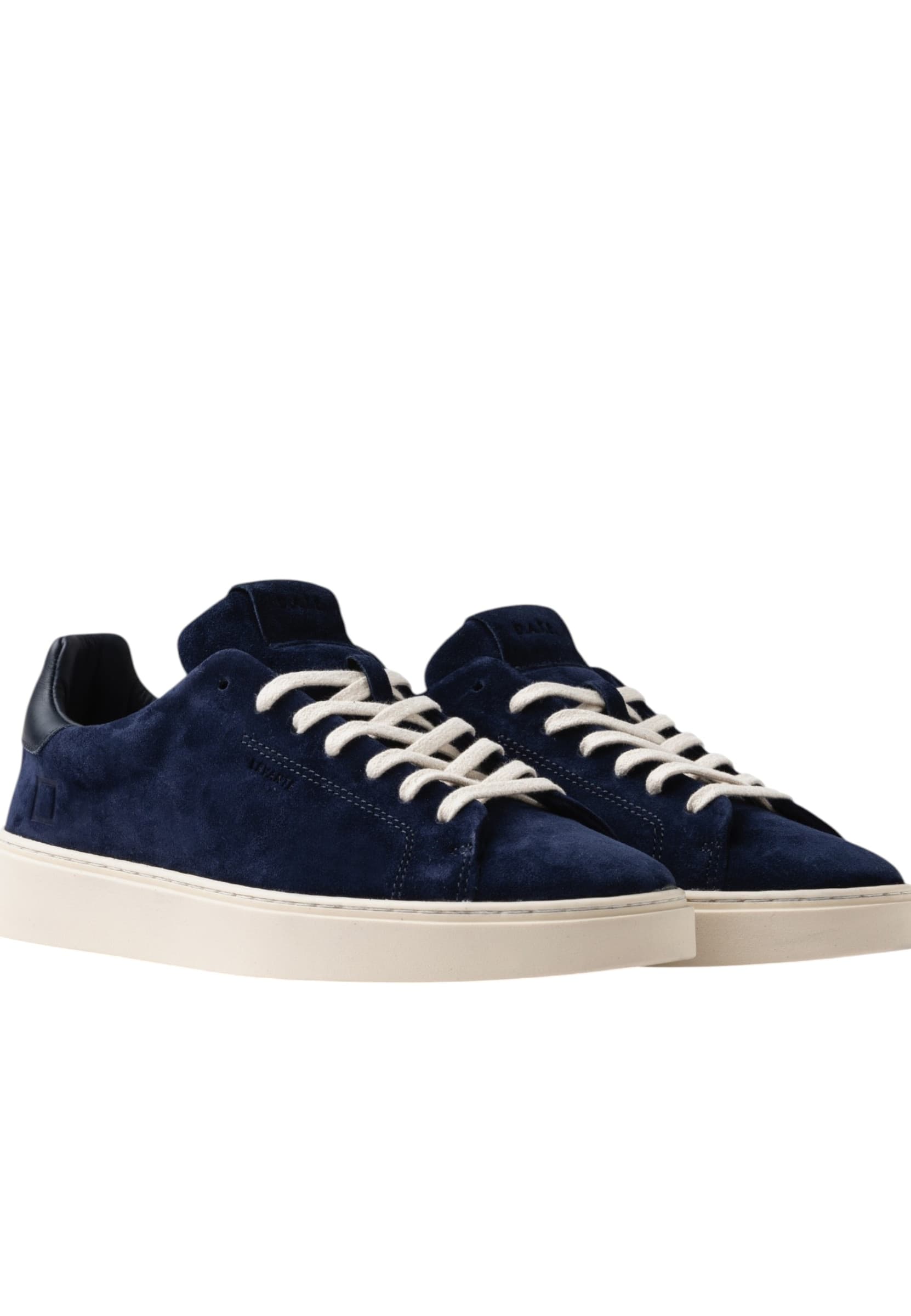D.A.T.E. m431-lv-sd-bl DATE Uomo Camoscio Blu - 2