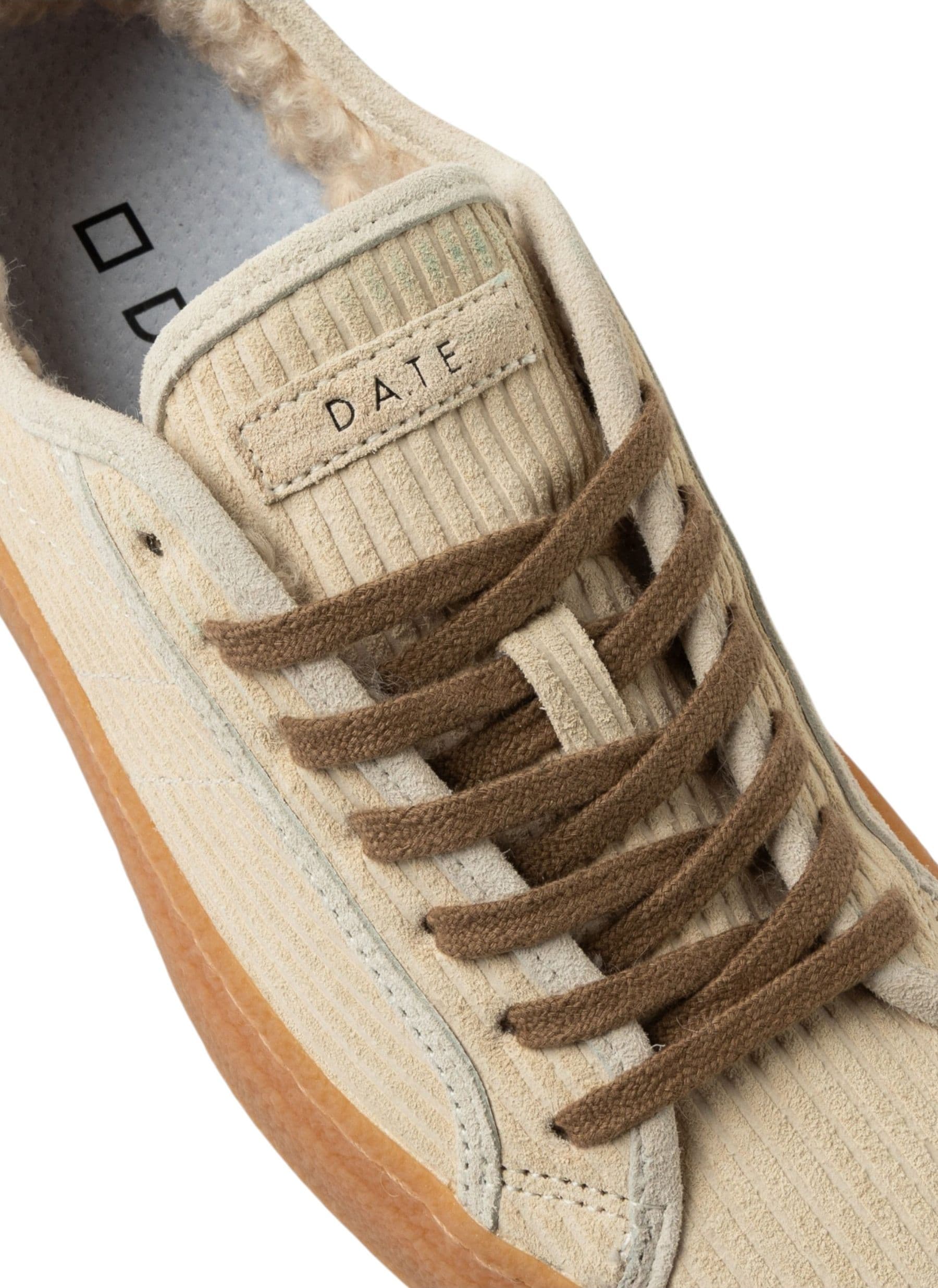D.A.T.E. w431-te-pw-ta DATE Donna Tessuto Beige - 4
