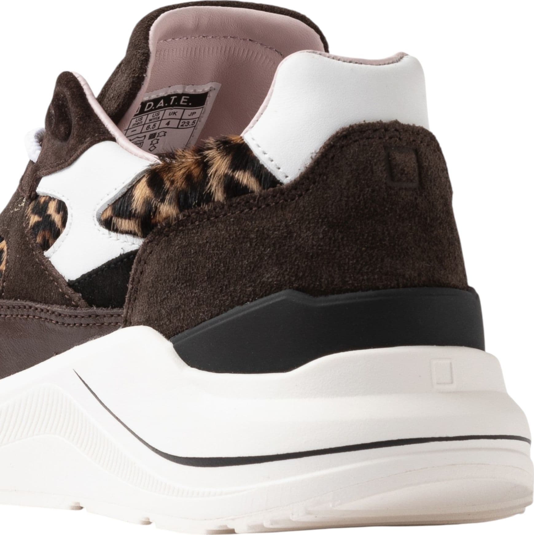 D.A.T.E. w431-fg-pn-le DATE Donna Camoscio Marrone - 3