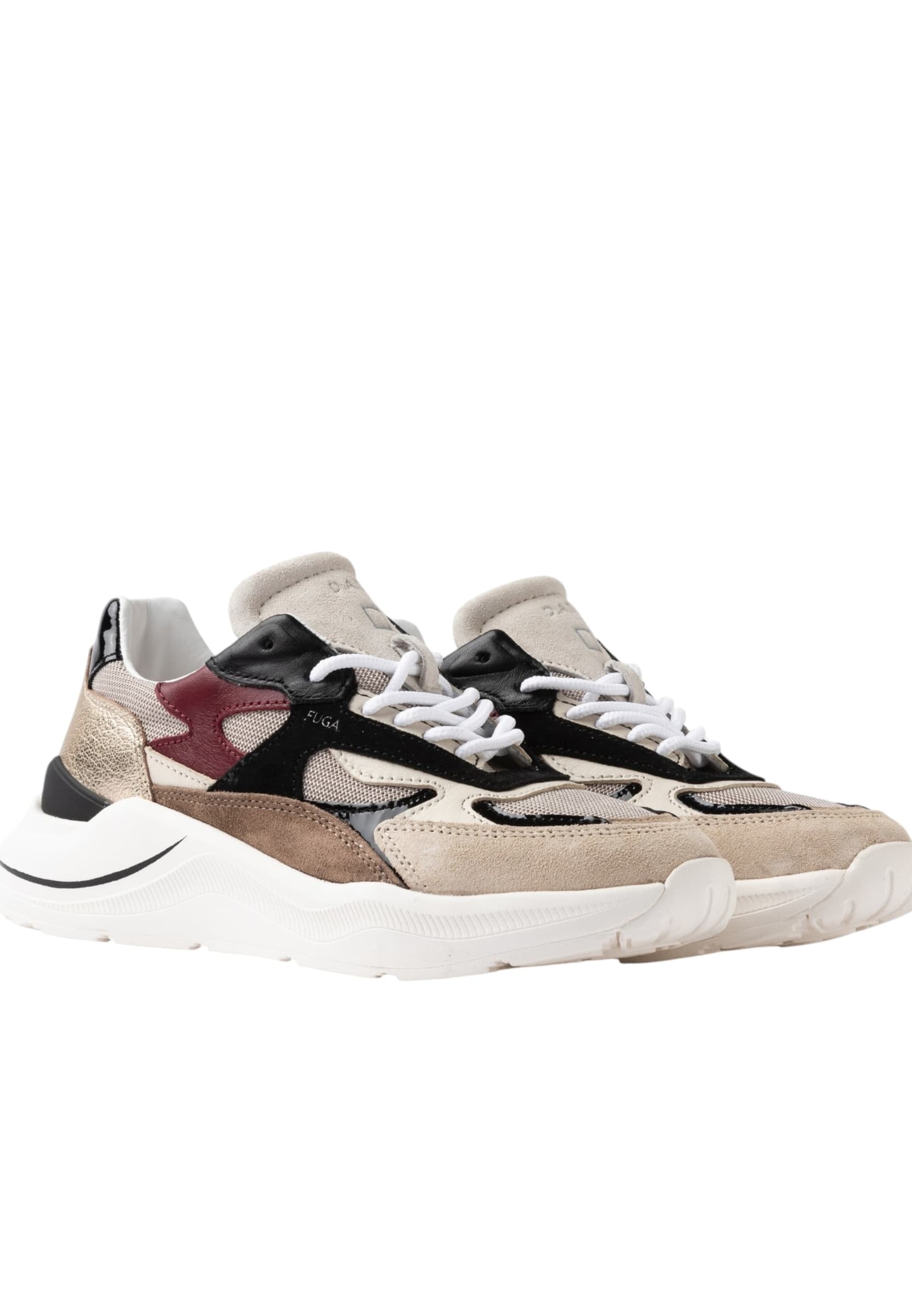 D.A.T.E. w431-fg-dr-bi DATE Donna Camoscio Beige - 2