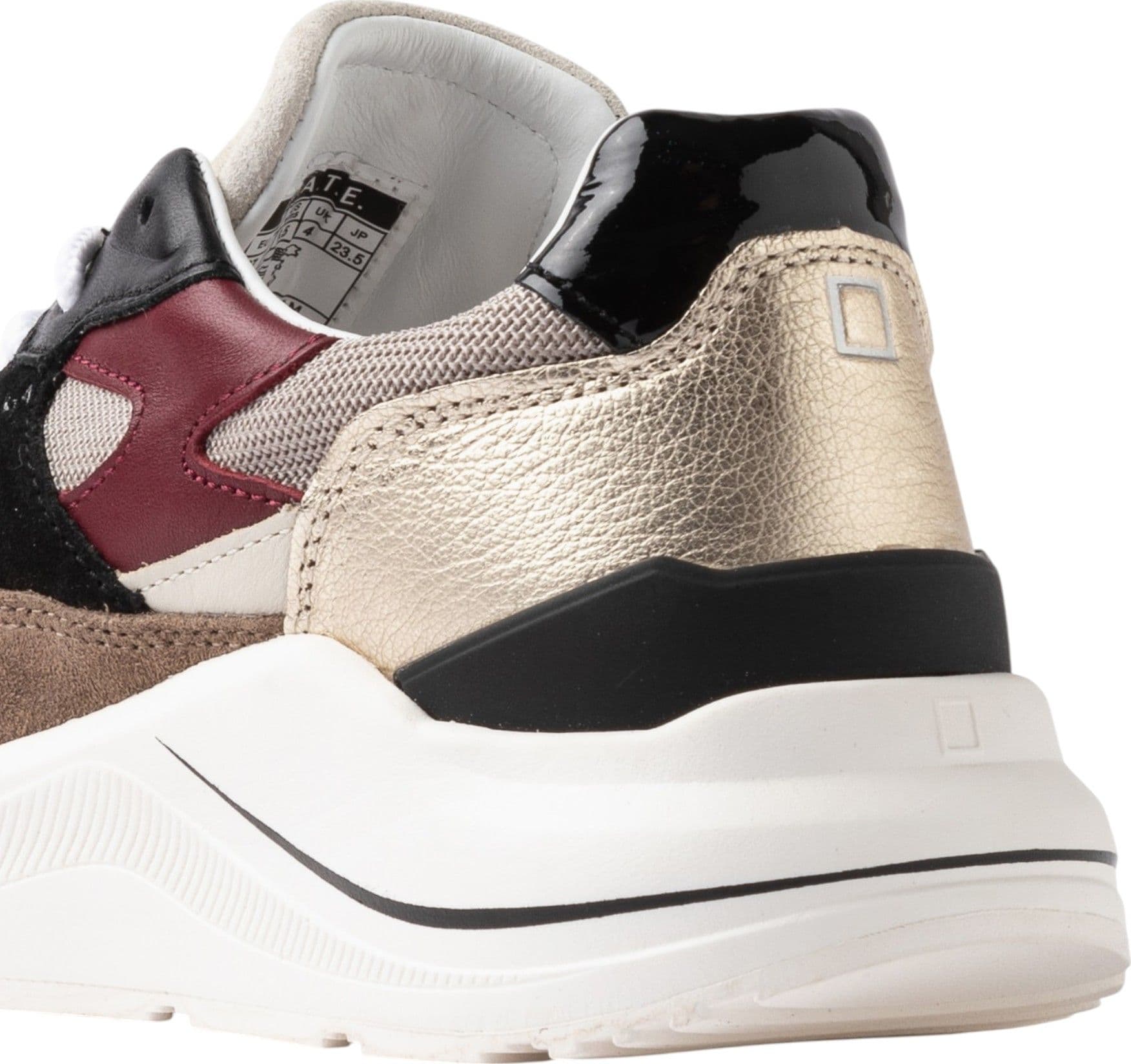 D.A.T.E. w431-fg-dr-bi DATE Donna Camoscio Beige - 3