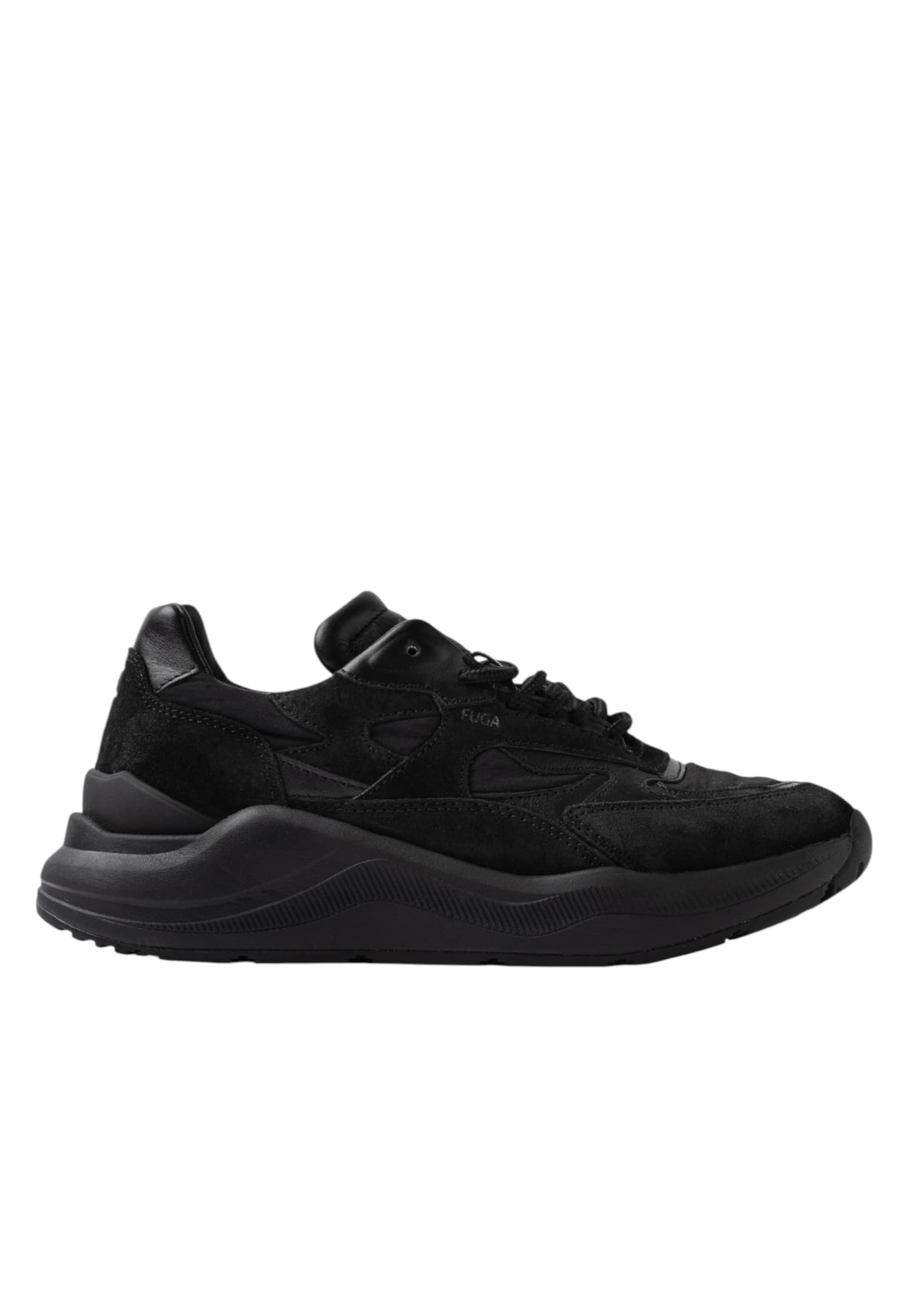 D.A.T.E. w431-fg-sh-bk DATE Donna Camoscio Nero - 6
