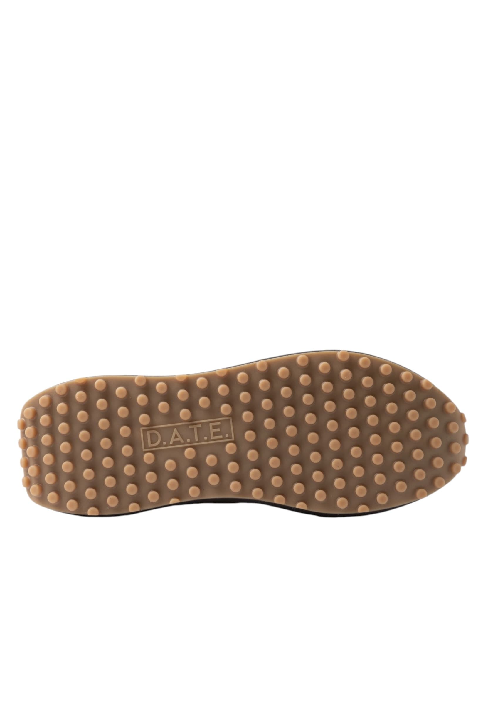 D.A.T.E. m431-at-ny-bk DATE Uomo Camoscio Nero - 3