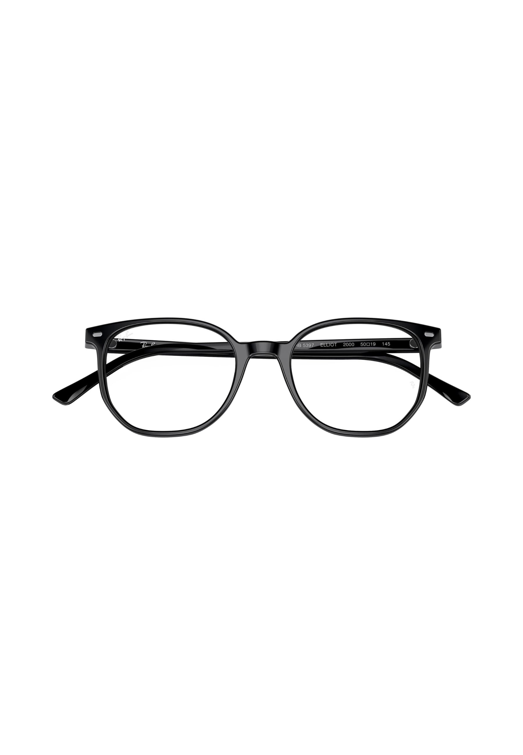 RAY-BAN Occhiali da vista Rayban ELLIOT 0RX5397-2000 Adulto unisex - 5