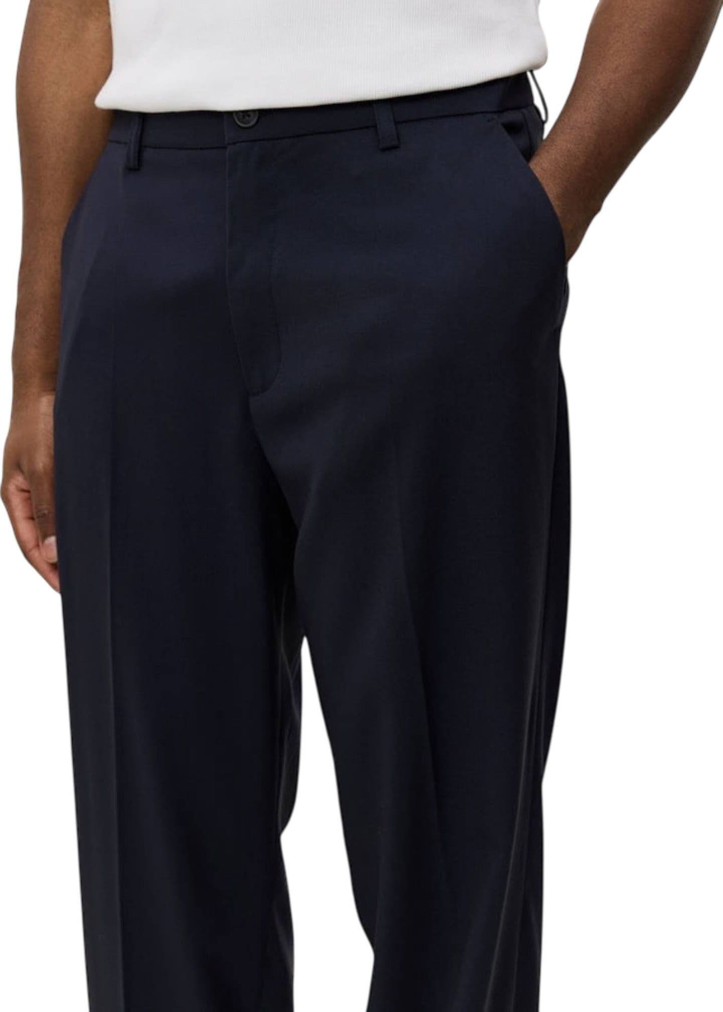 LES DEUX Les Deux Randall Suiting Pants pantaloni gamba dritta - dark navy - 5