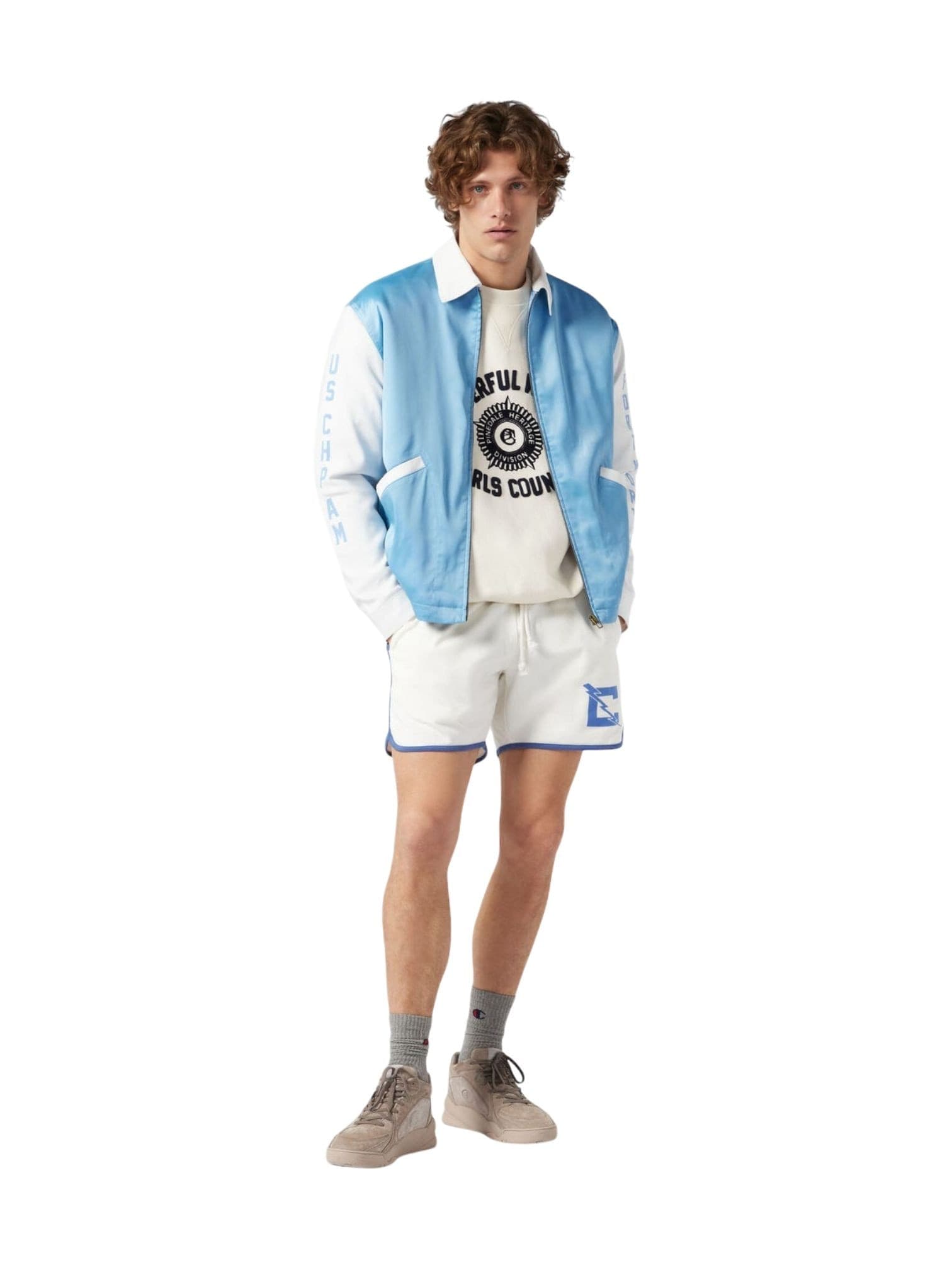 CHAMPION ARCHIVE Champion Archive Ghost ranch 60’s crewneck sweatshirt felpa girocollo - Vintage cream - 4