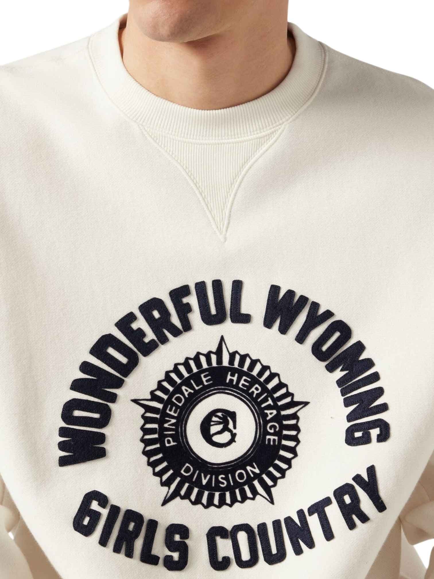 CHAMPION ARCHIVE Champion Archive Ghost ranch 60’s crewneck sweatshirt felpa girocollo - Vintage cream - 5