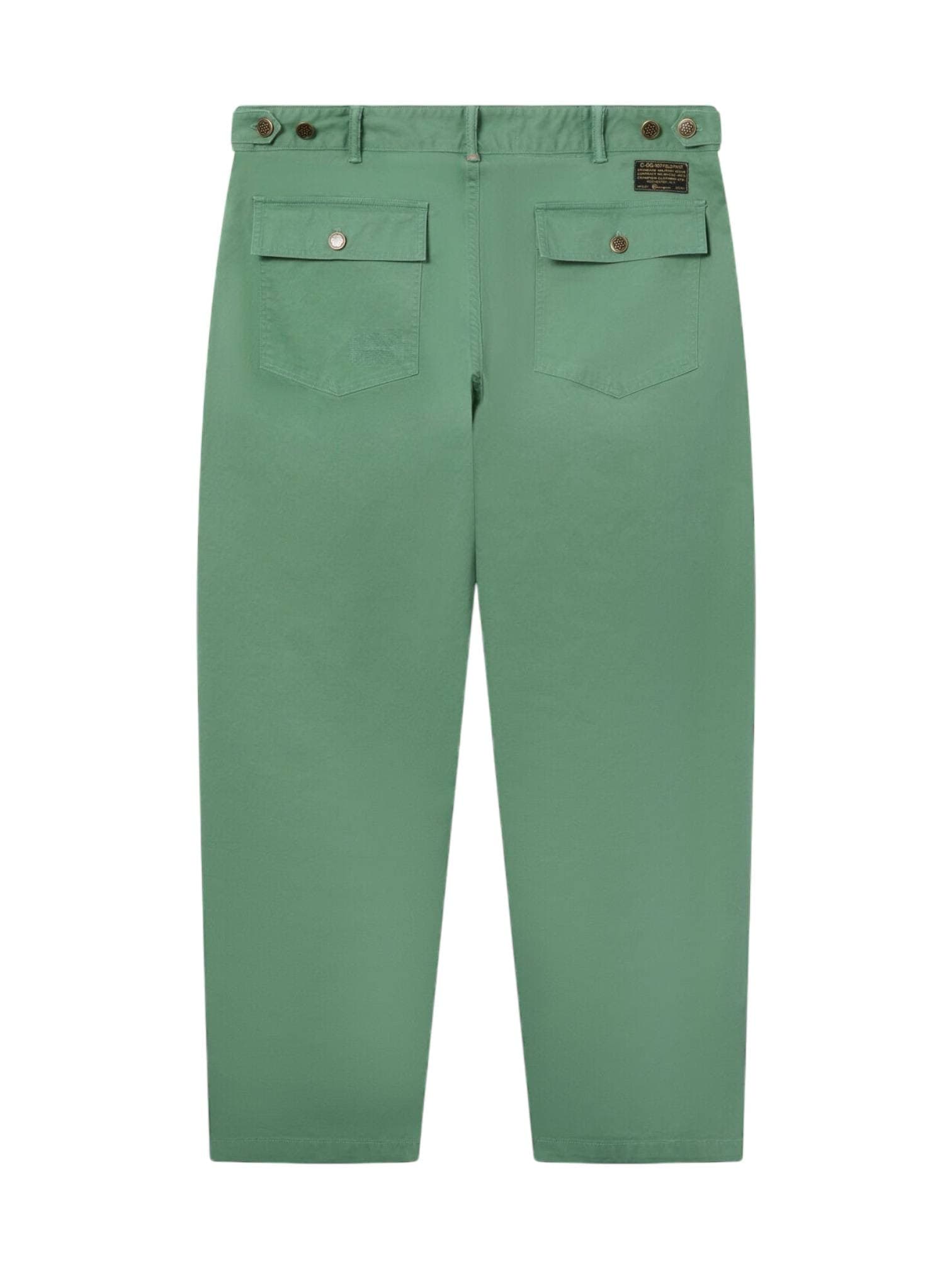 CHAMPION ARCHIVE Champion Archive Ghost ranch 60'S OG 107 Field Pants pantaloni esercito effetto vintage - Olive green - 2