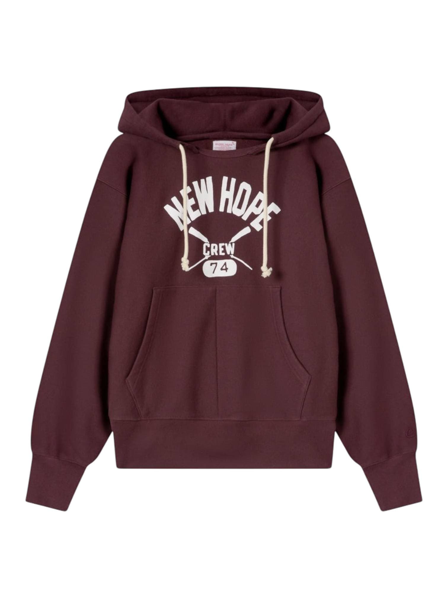 CHAMPION ARCHIVE Champion Archive Lighthouse Hooded sweater felpa heritage collegiale con cappuccio - brown - 8