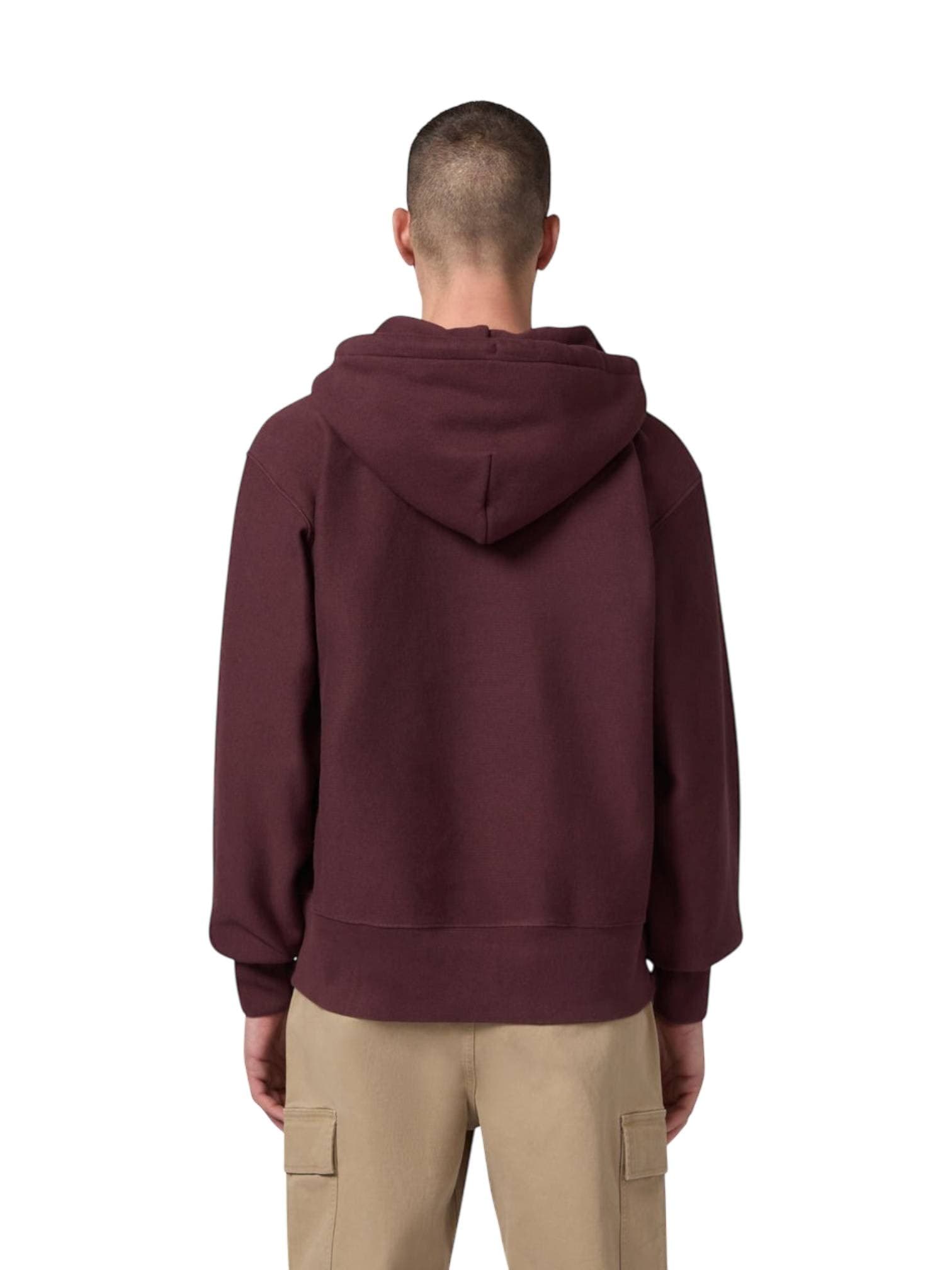CHAMPION ARCHIVE Champion Archive Lighthouse Hooded sweater felpa heritage collegiale con cappuccio - brown - 4