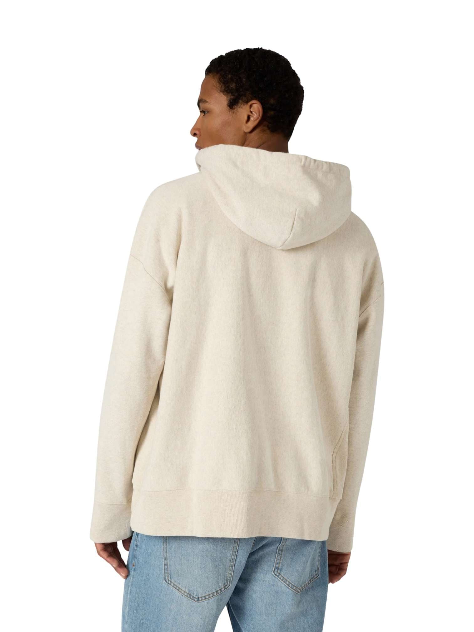 CHAMPION ARCHIVE Champion Archive Time Capsule Hooded Afterhood 2nd Patent 50’ felpa heritage collegiale con cappuccio - heather beige - 3