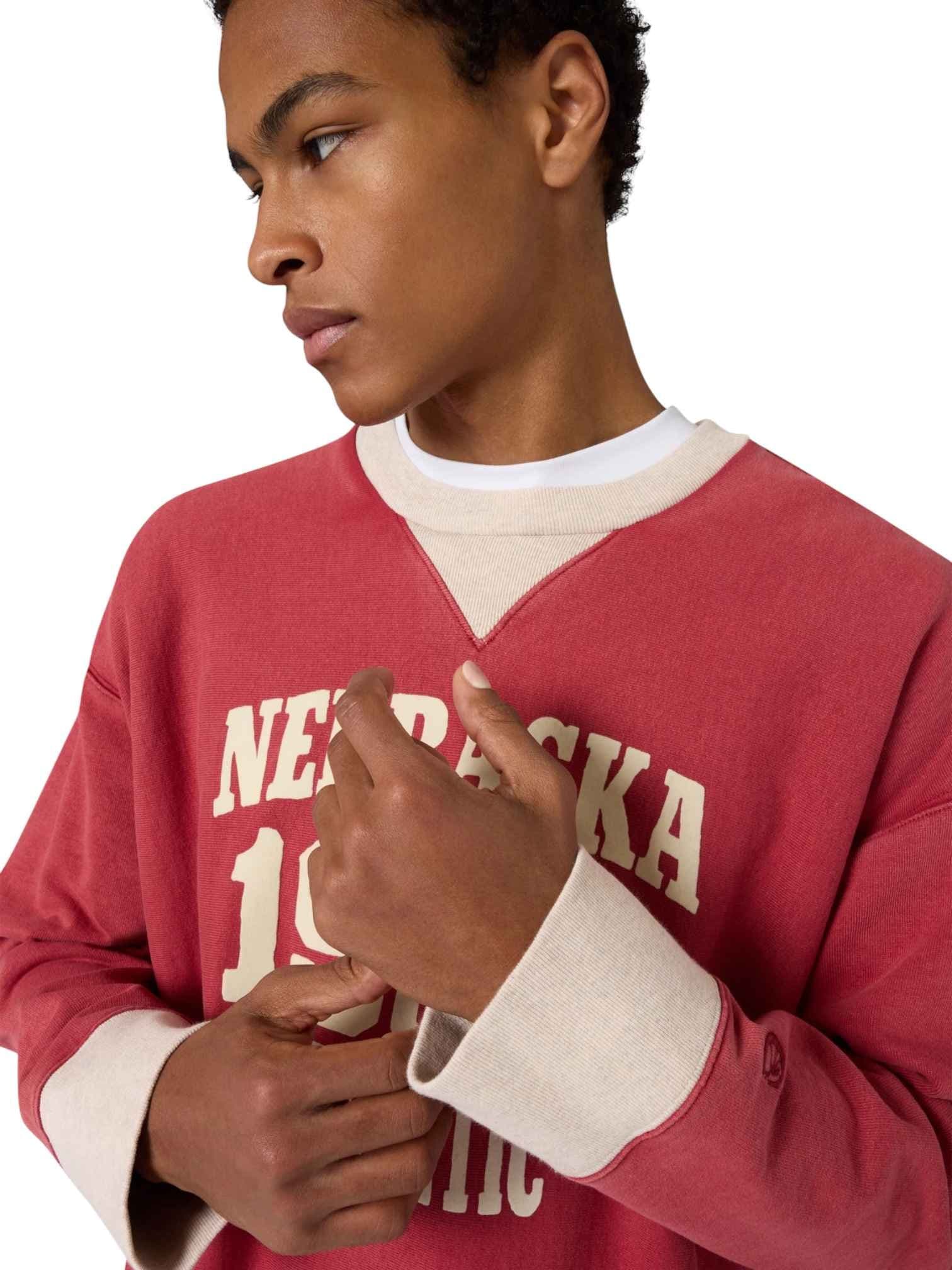 CHAMPION ARCHIVE Champion Archive Time Capsule Athletic Team Crewneck 50’ felpa girocollo - vintage red - 5
