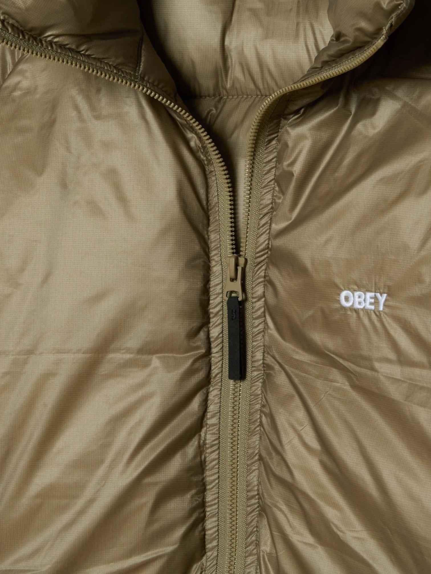 OBEY Obey Echo puffer jacket piumino imbottito con effetto traslucido - mermaid - 3