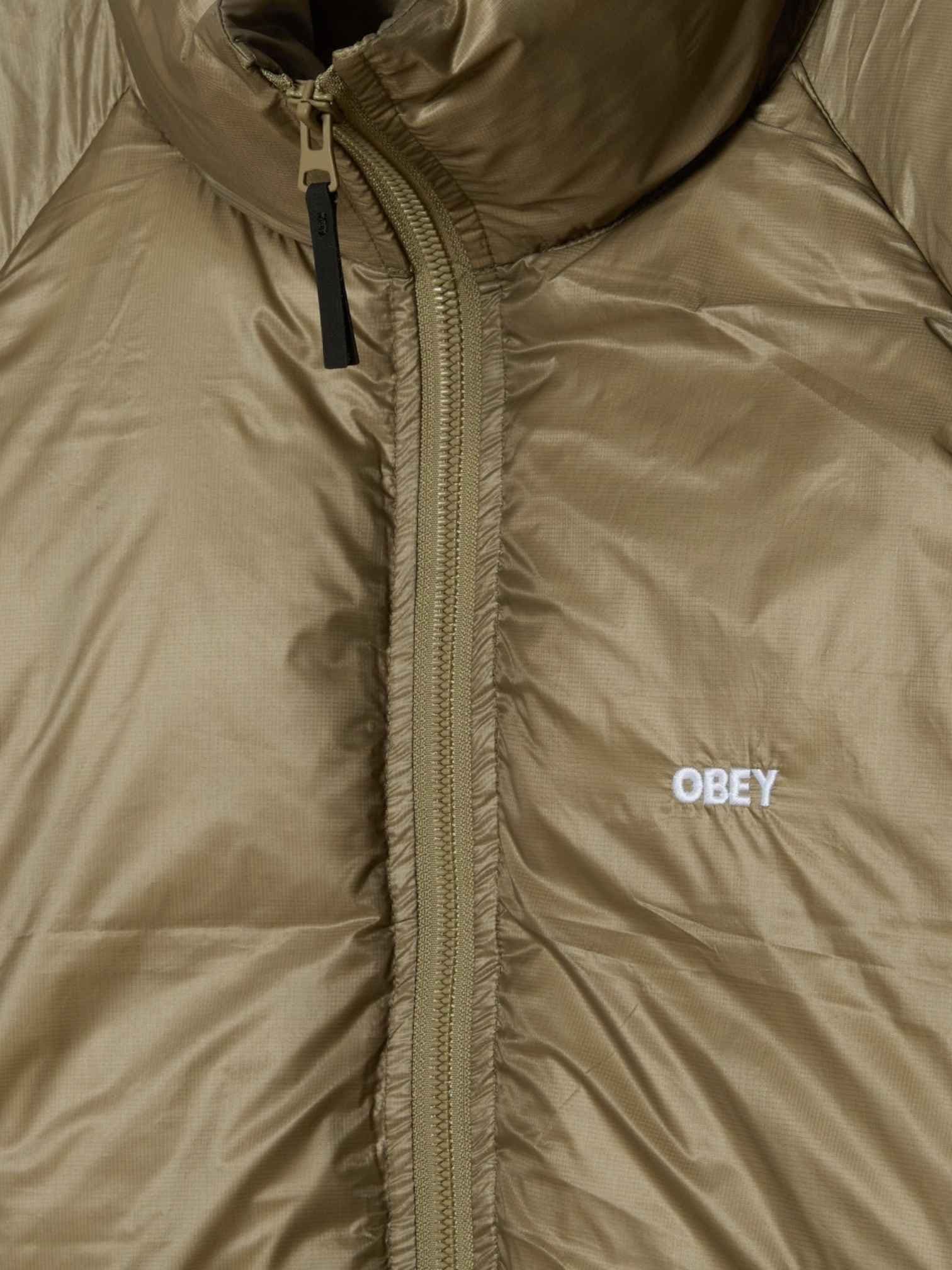 OBEY Obey Echo puffer jacket piumino imbottito con effetto traslucido - mermaid - 4