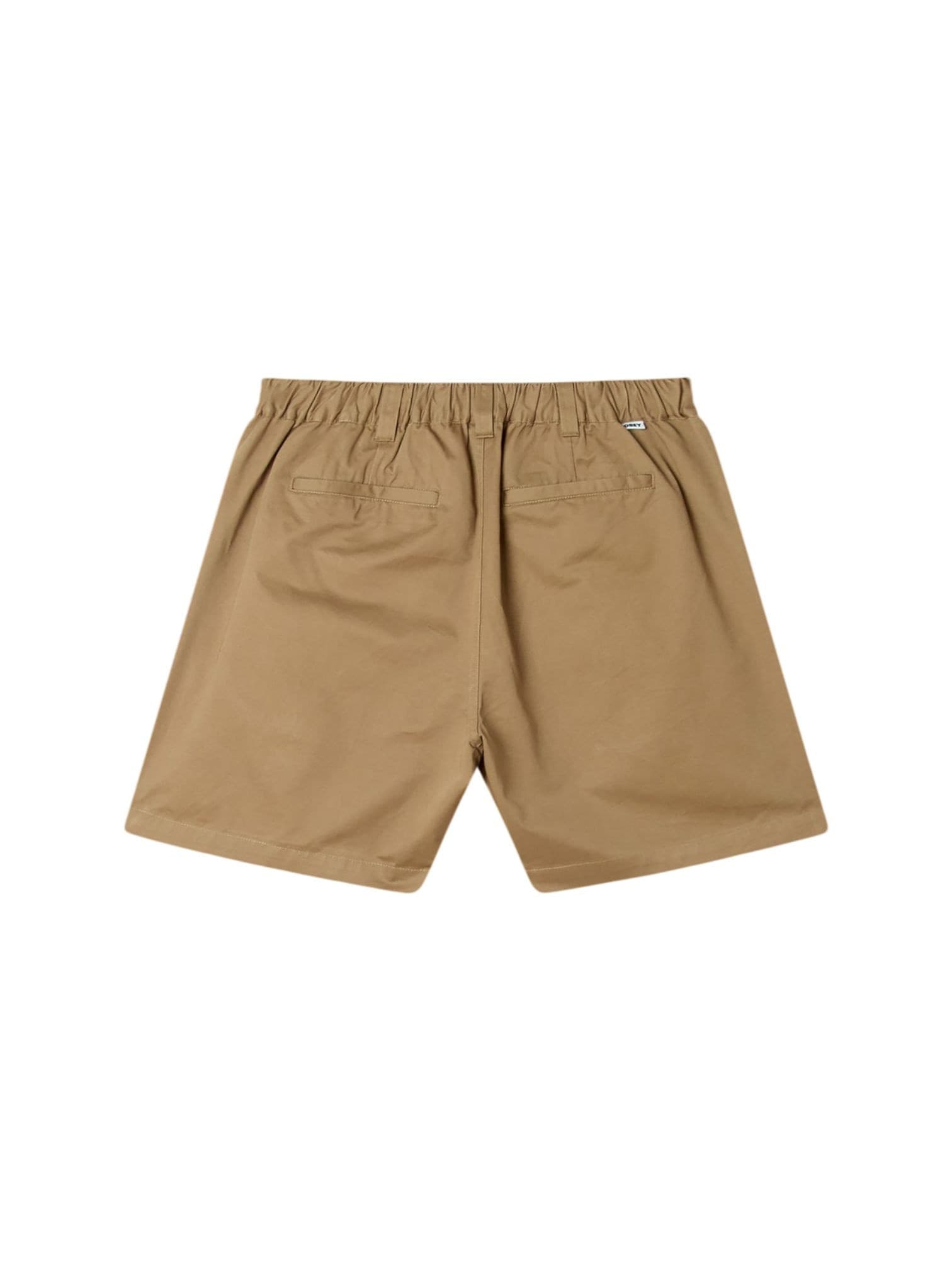 OBEY Obey Foster pleated shorts pantaloncini corti sartoriali in cotone gamba larga - mermaid - 2