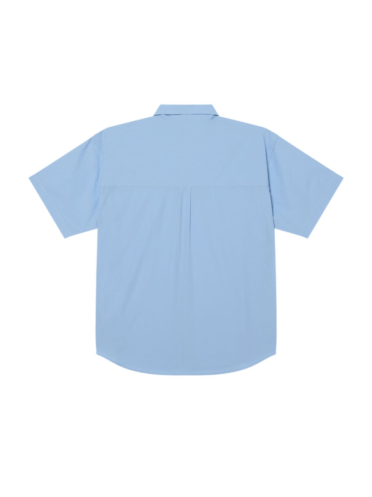 OBEY Obey Bigwig jamie woven camicia a righe maniche corte - sky blue multi - 2
