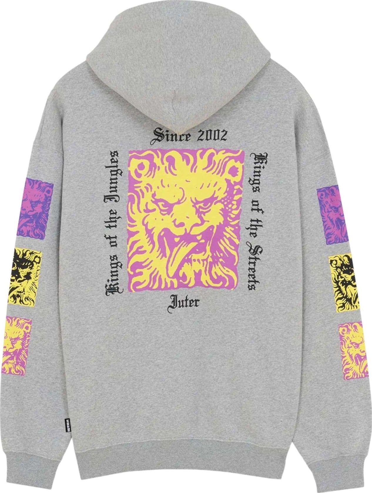 IUTER Iuter Kings Hoodie felpa con cappuccio leggera - light grey - 2