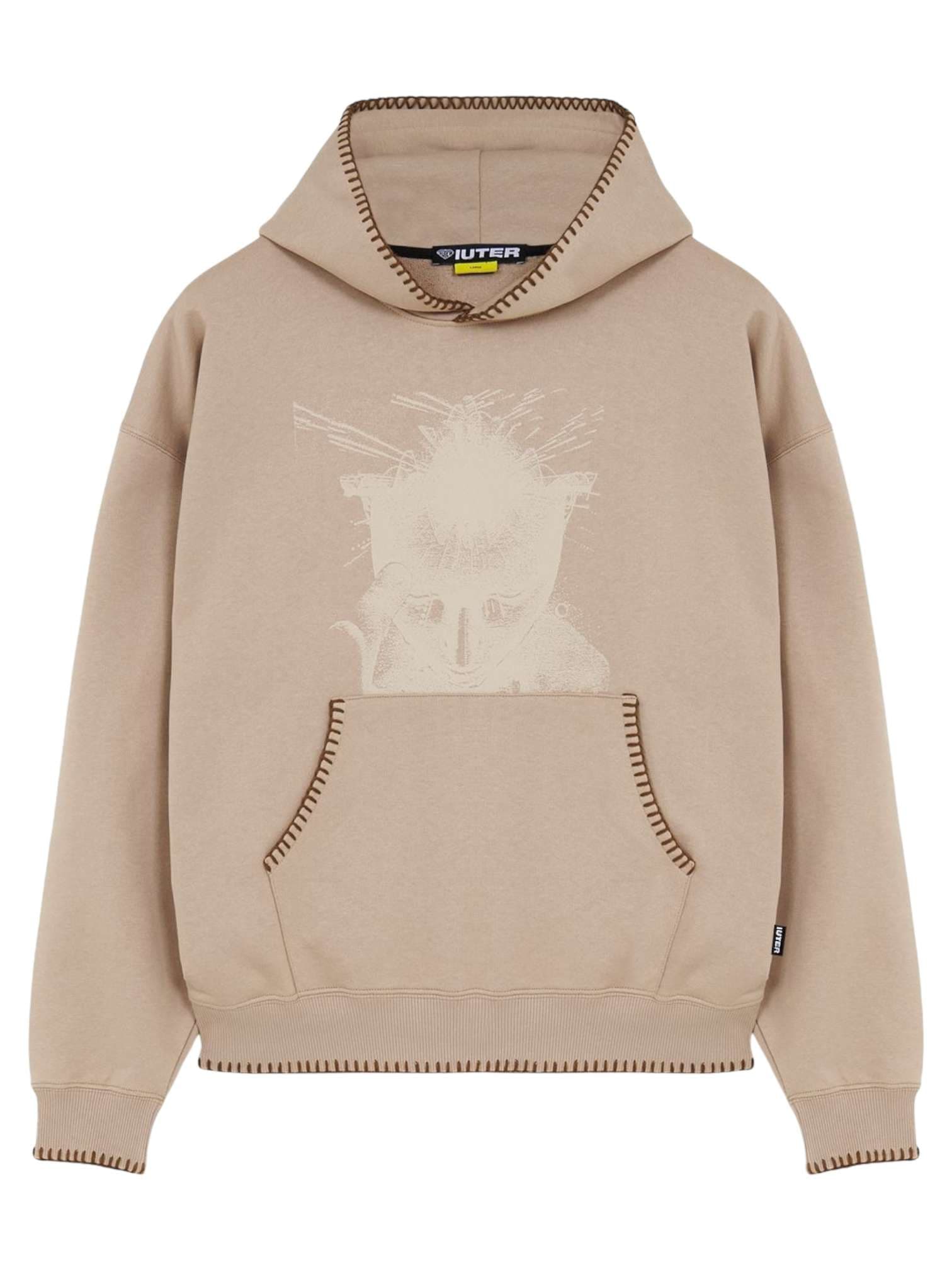 IUTER Iuter Mind Hoodie felpa con cappuccio leggera - earth - 4