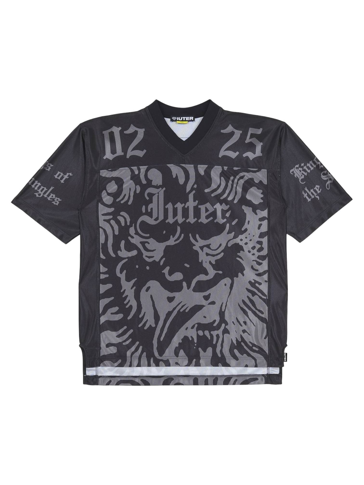 IUTER Iuter Kings football jersey con grafica - black - 3
