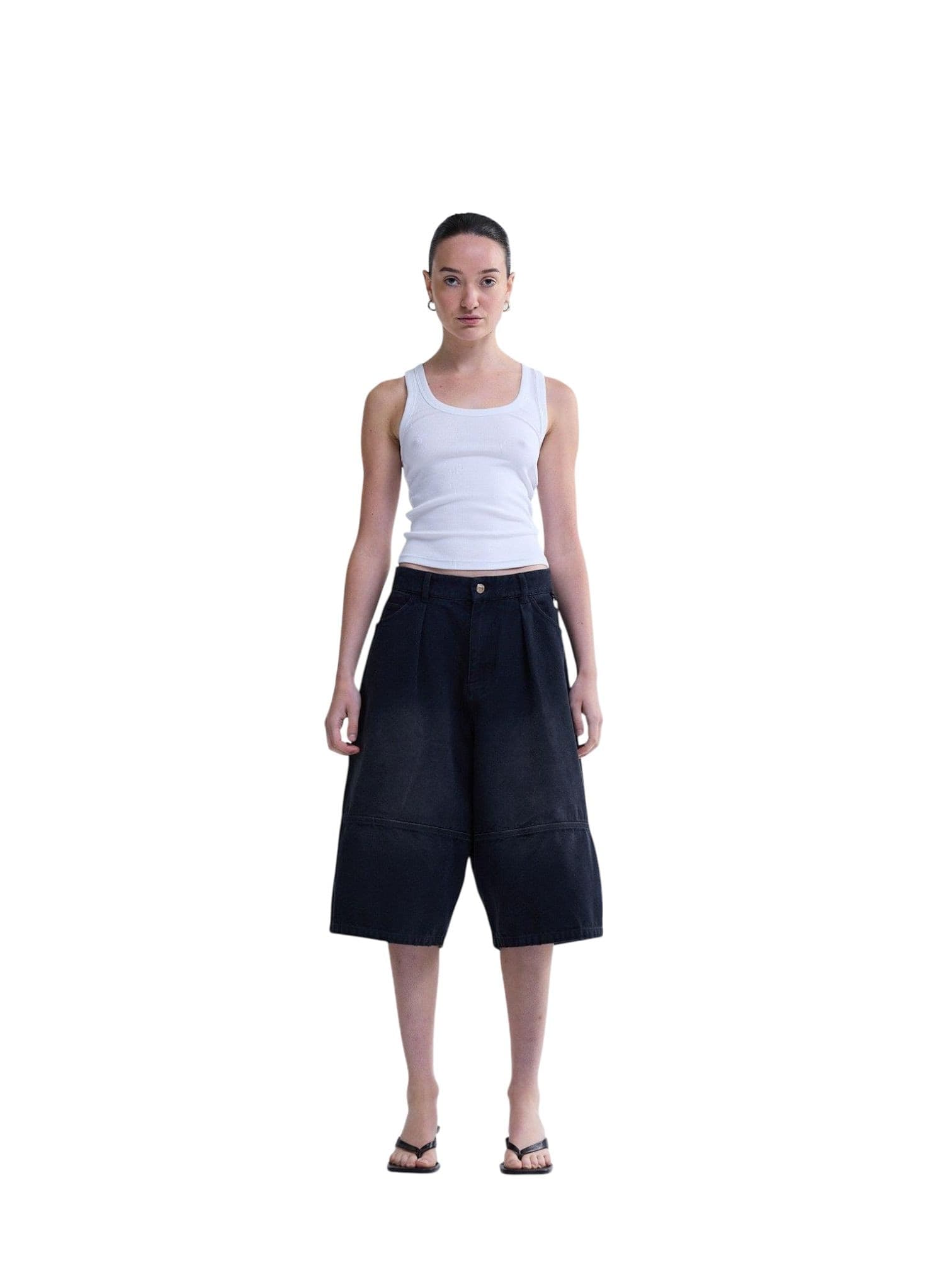 NEW AMSTERDAM SURF ASSOCIATION New Amsterdam surf Association Worker shorts gamba lunga - black - 6