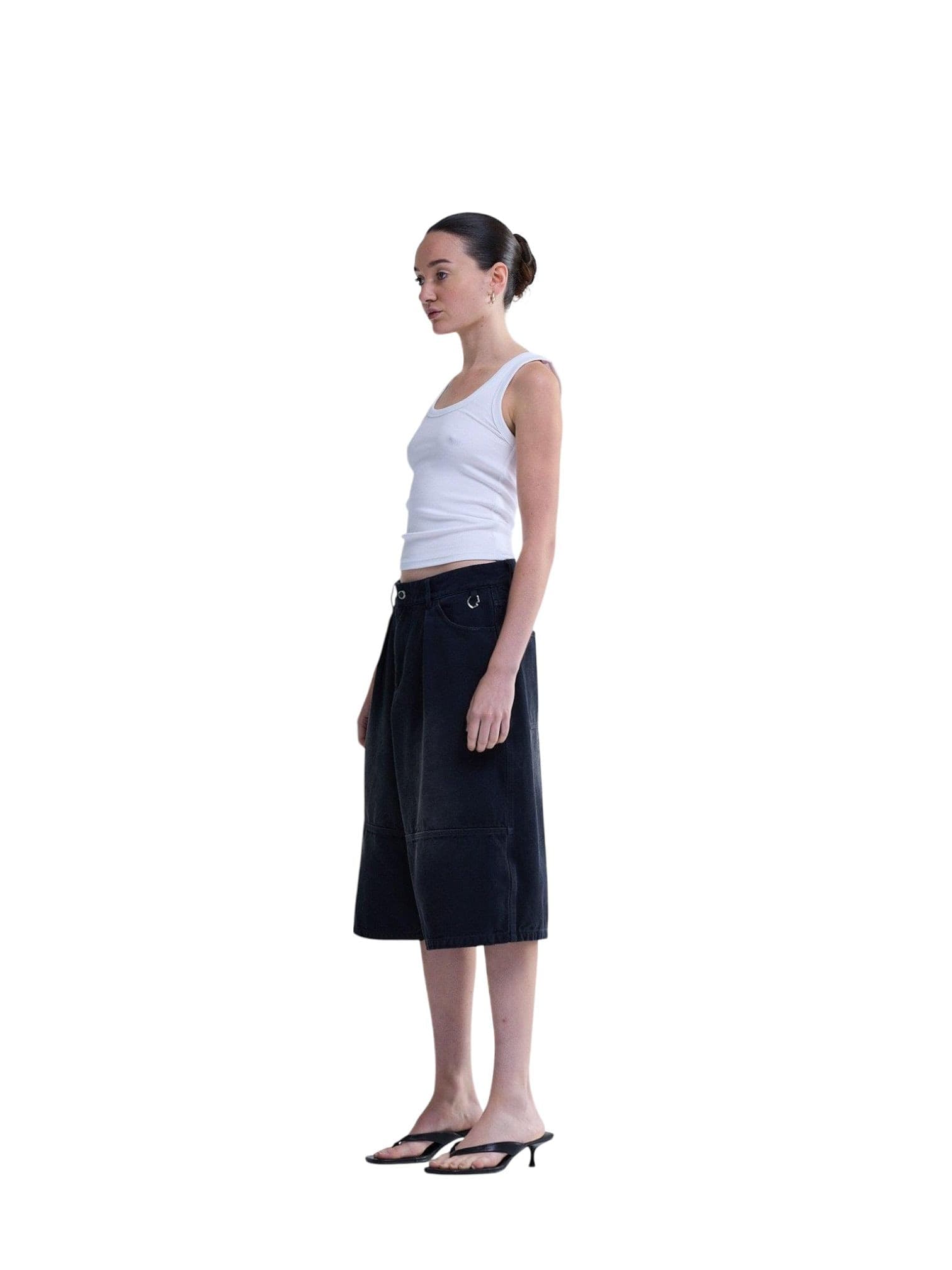 NEW AMSTERDAM SURF ASSOCIATION New Amsterdam surf Association Worker shorts gamba lunga - black - 7