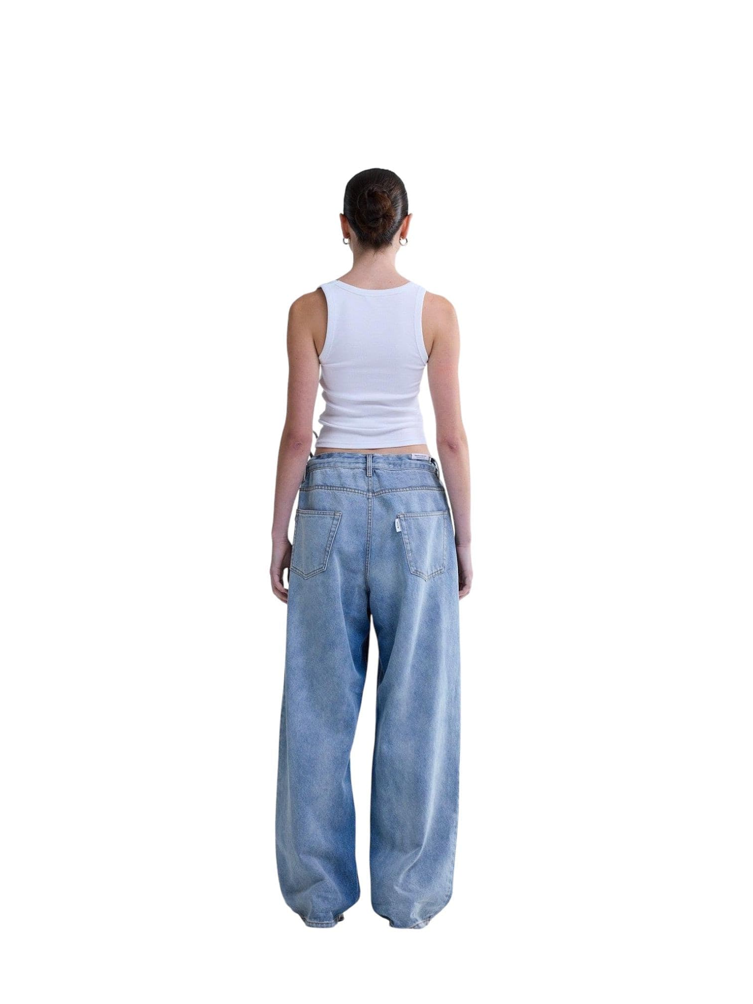 NEW AMSTERDAM SURF ASSOCIATION New Amsterdam surf Association 40A denim pants jeans gamba larga e dritta - light blue - 6