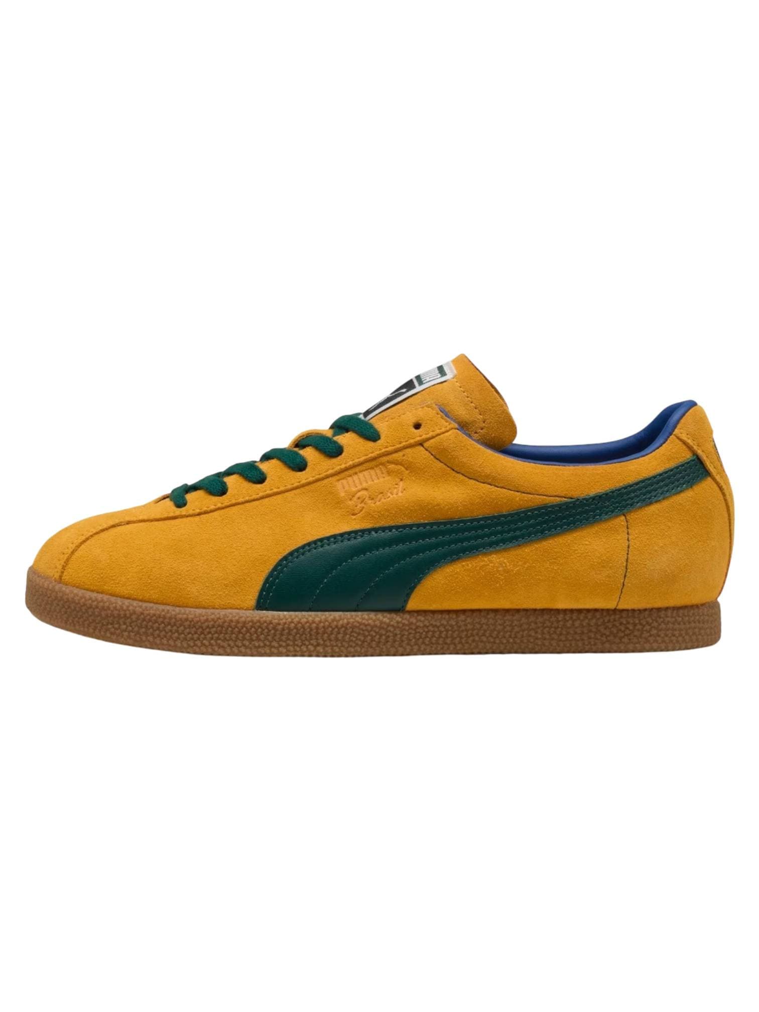 PUMA SPORTSTYLE Puma Brasil sneakers in suede unisex - Tangerine-Dark Myrtle - 7