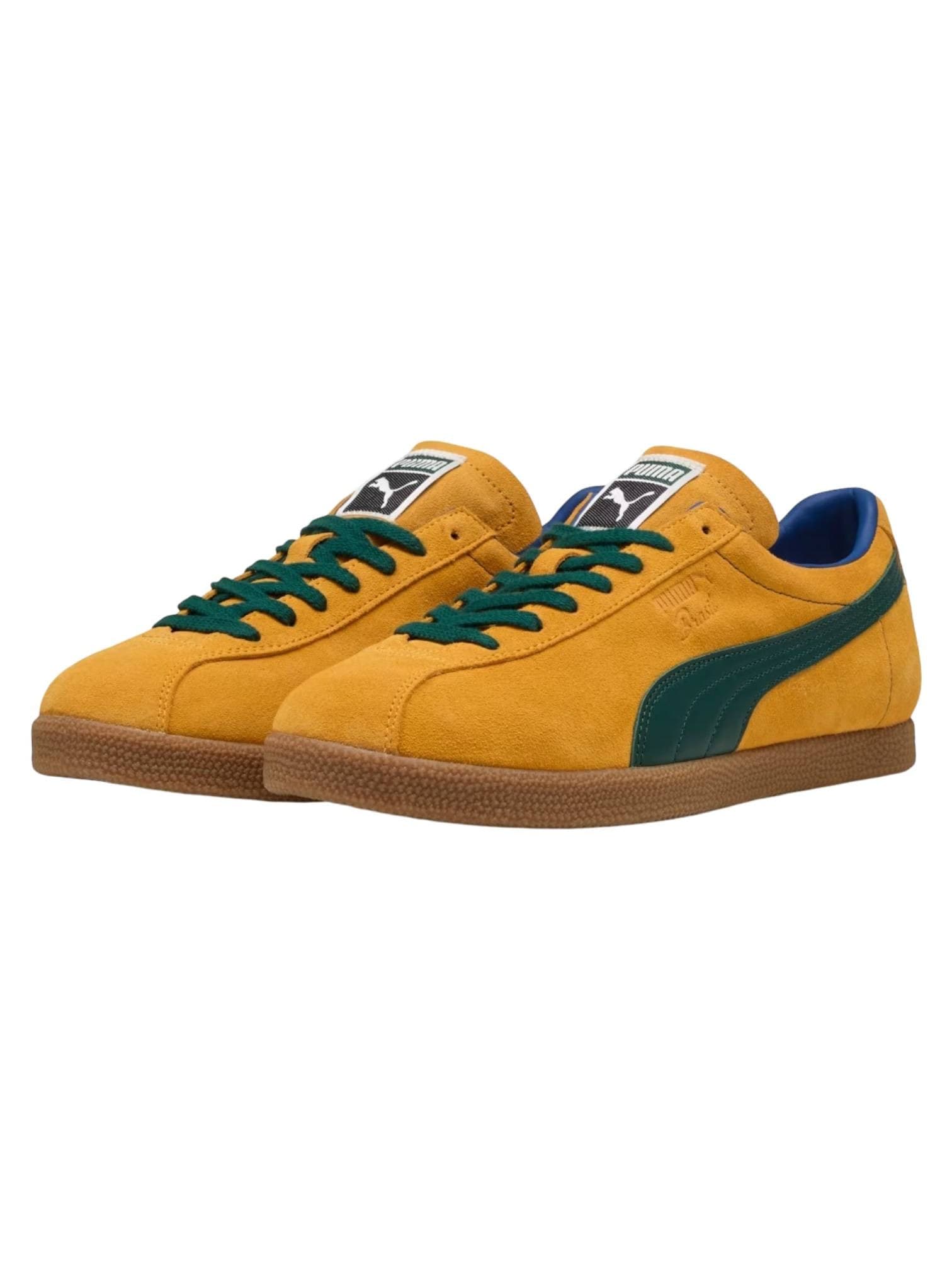 PUMA SPORTSTYLE Puma Brasil sneakers in suede unisex - Tangerine-Dark Myrtle - 2