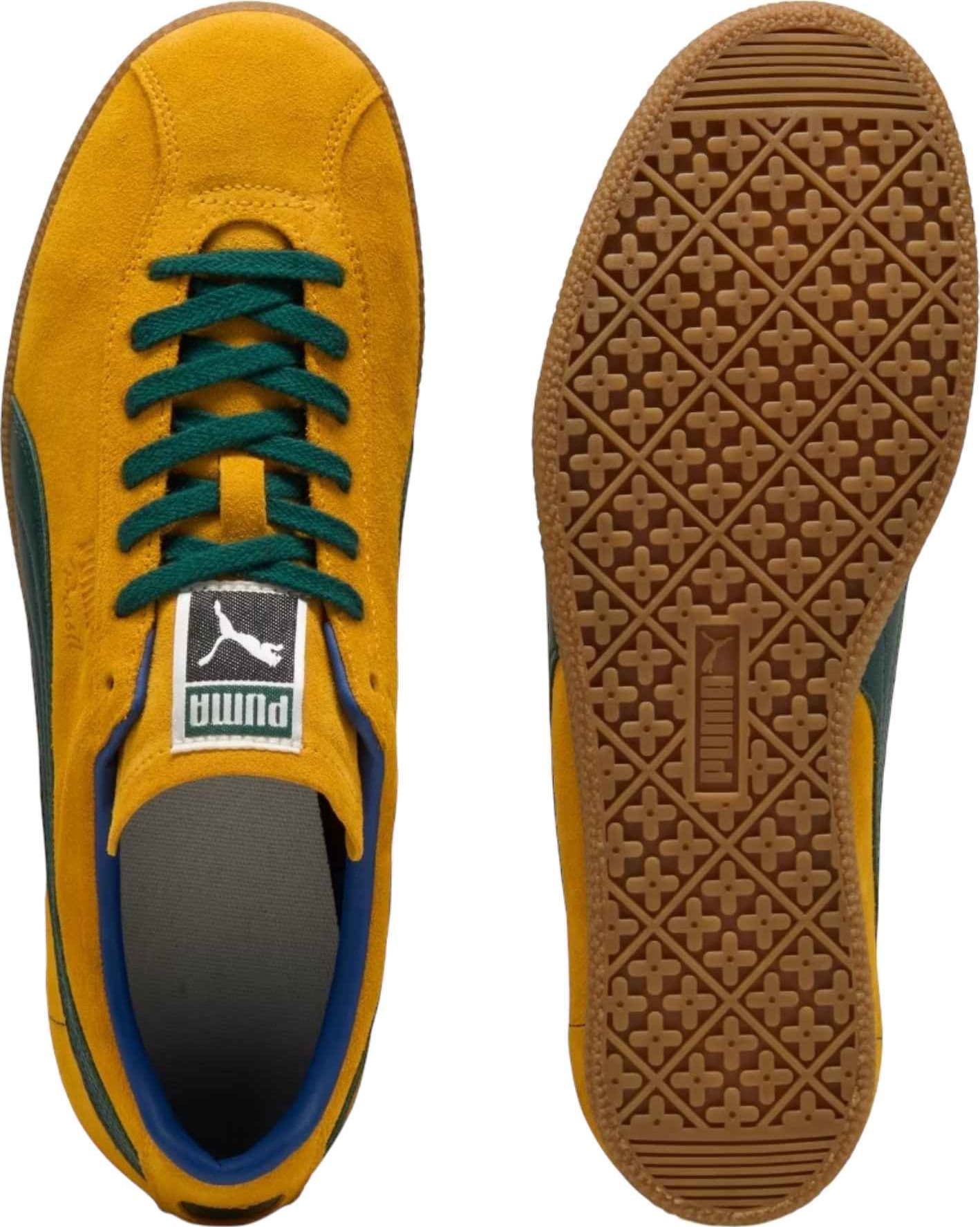 PUMA SPORTSTYLE Puma Brasil sneakers in suede unisex - Tangerine-Dark Myrtle - 6