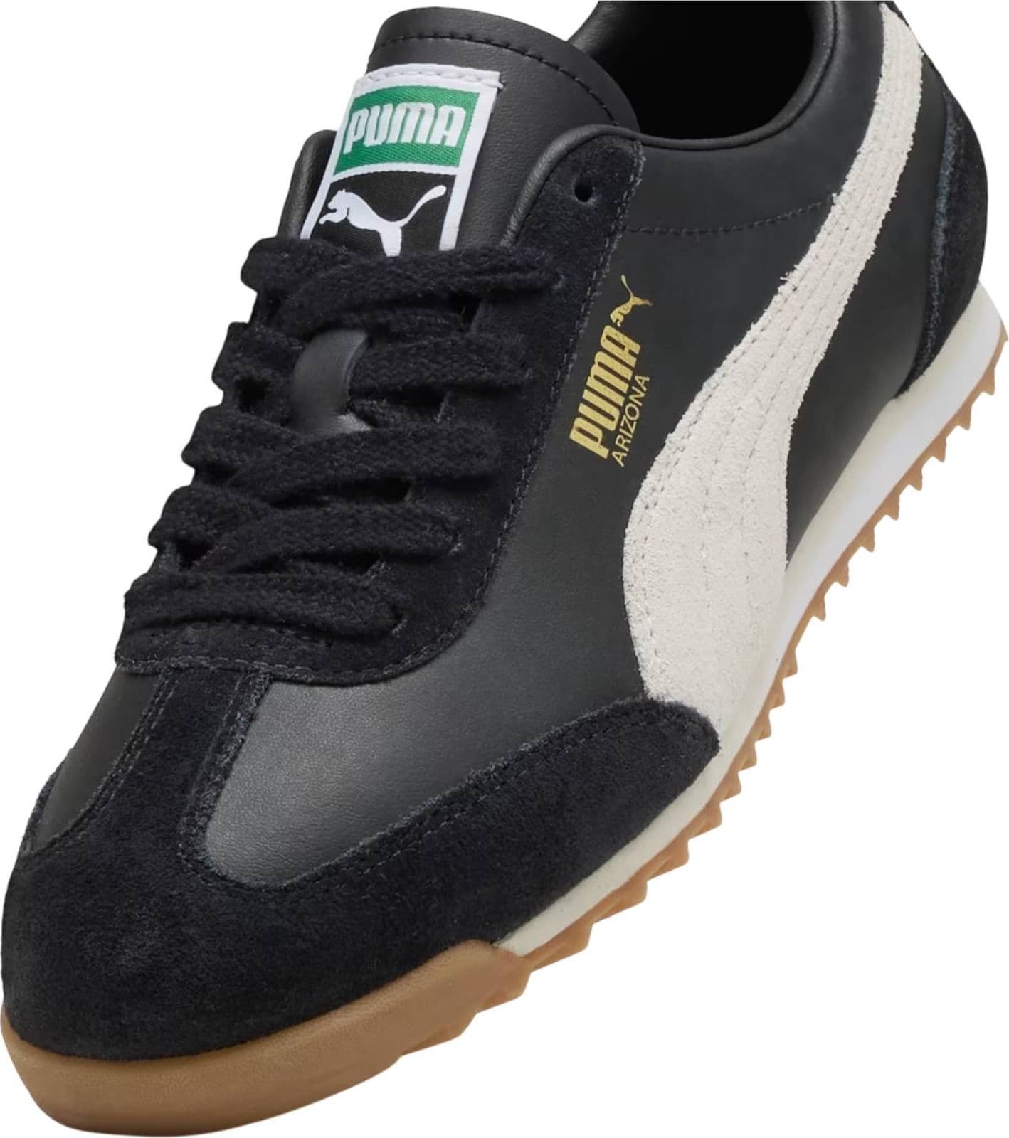 PUMA SPORTSTYLE Puma Arizona retro sneakers basse in pelle - Black/Warm white - 6