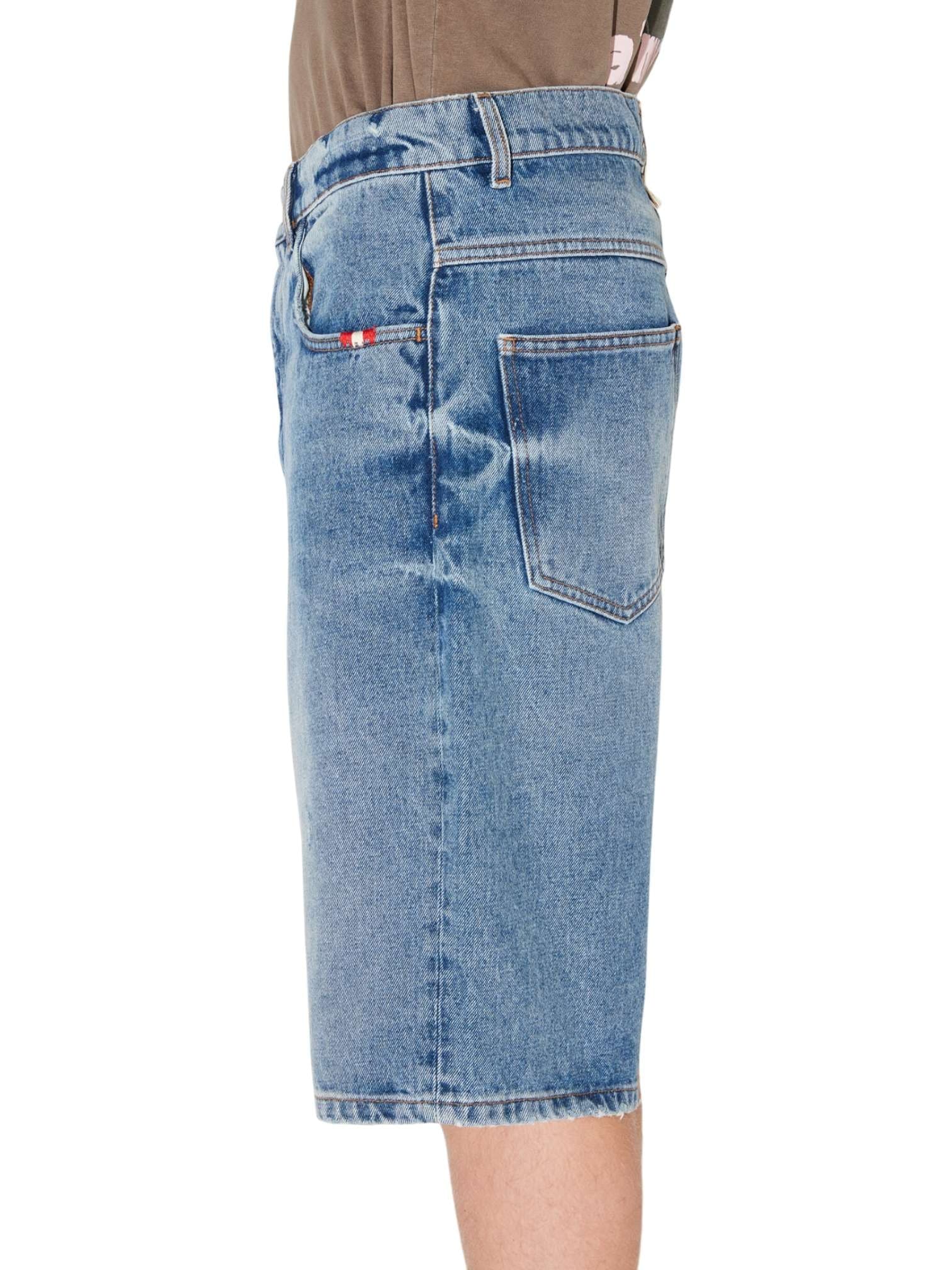 AMISH Amish Supplies Tommy denim shorts bermuda di jeans gamba larga - labrea denim - 7