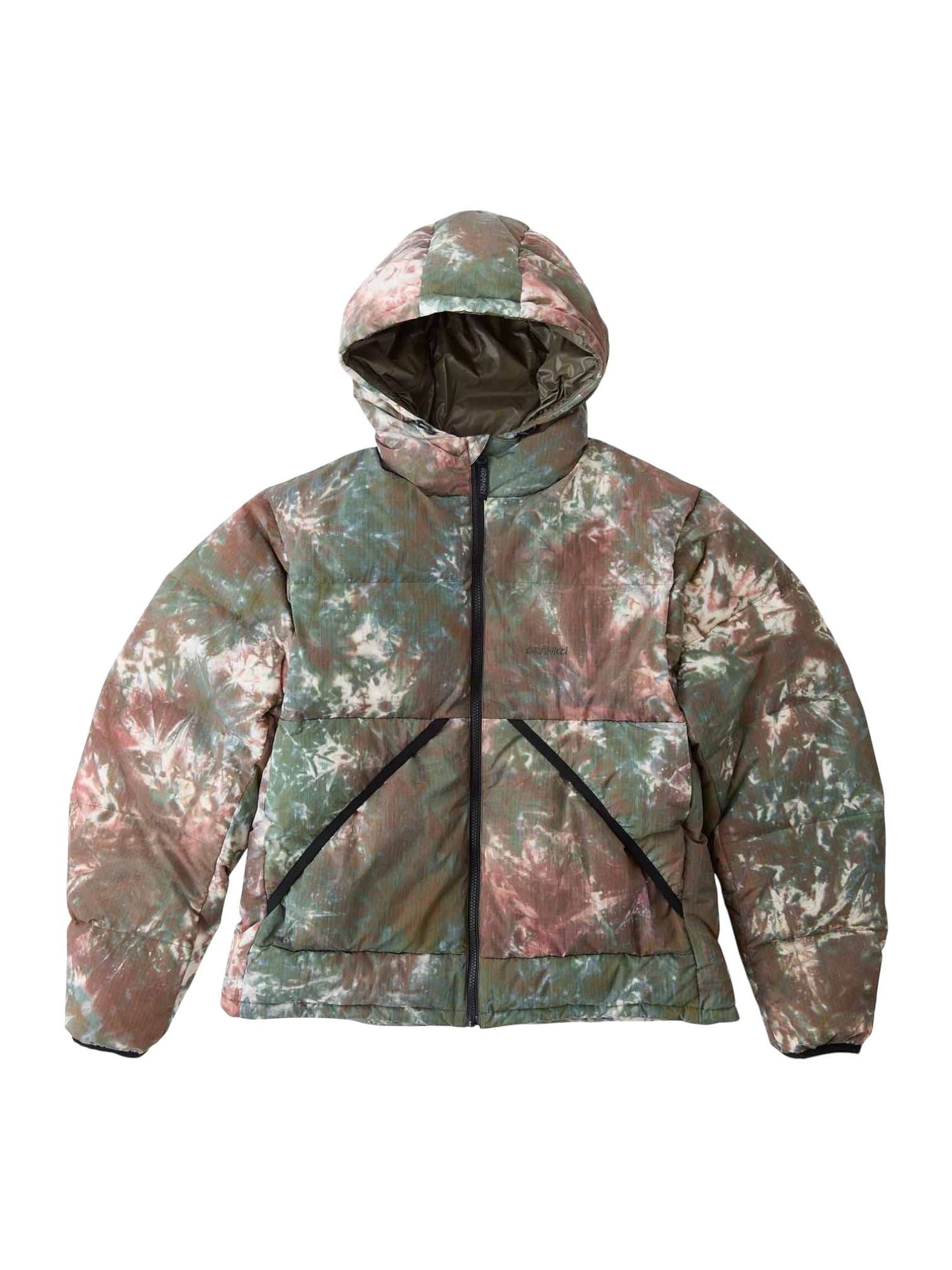 GRAMICCI Gramicci Down puffer hooded jacket piumino invernale con cappuccio - tie dye - 6