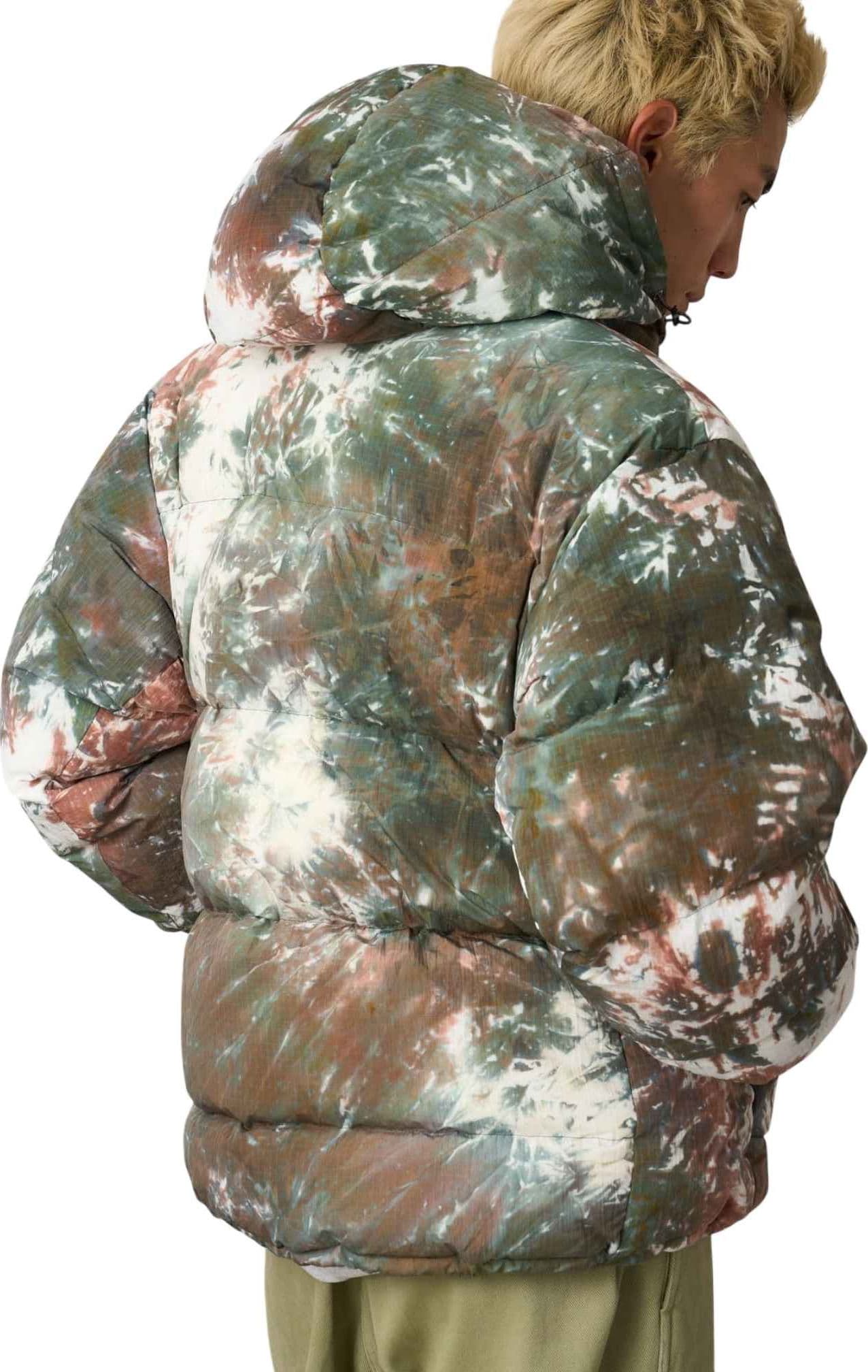 GRAMICCI Gramicci Down puffer hooded jacket piumino invernale con cappuccio - tie dye - 3