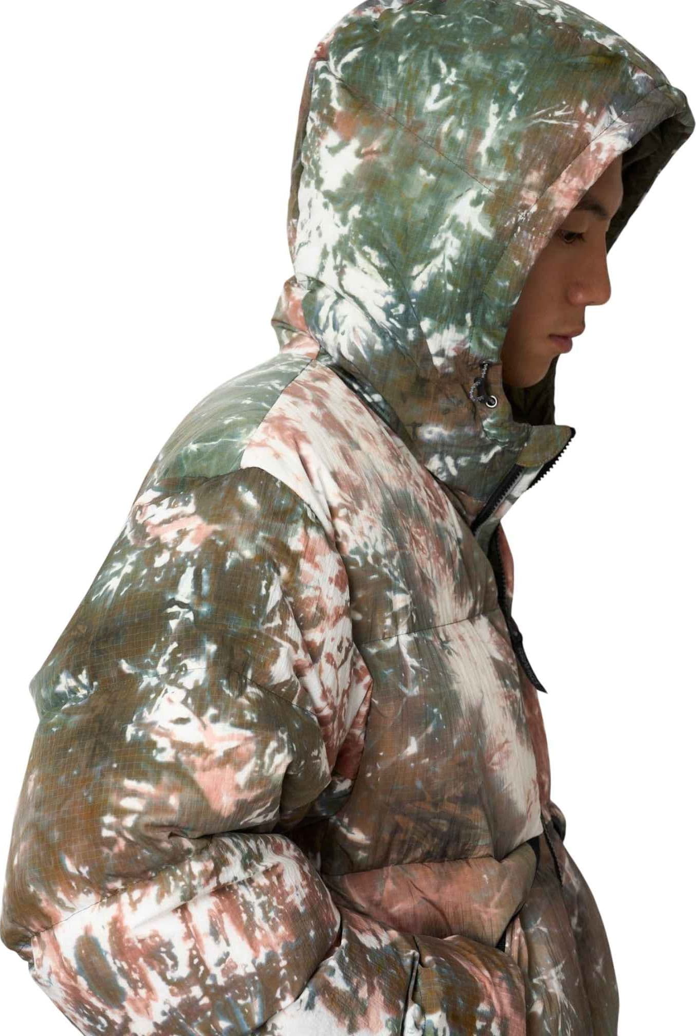 GRAMICCI Gramicci Down puffer hooded jacket piumino invernale con cappuccio - tie dye - 5