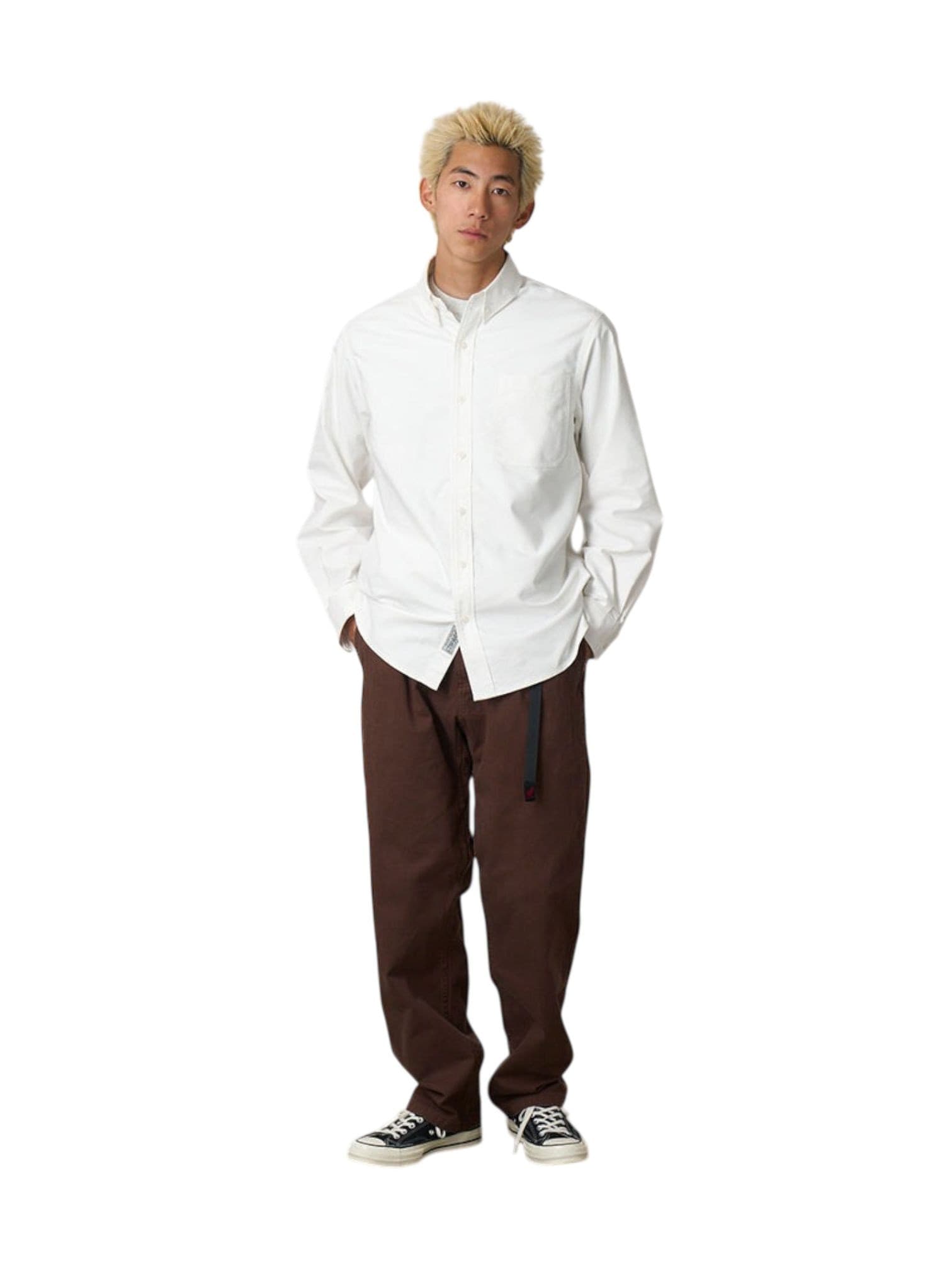 GRAMICCI Gramicci Classic Oxford coolmax shirt camicione tecnico maniche lunghe - white - 2