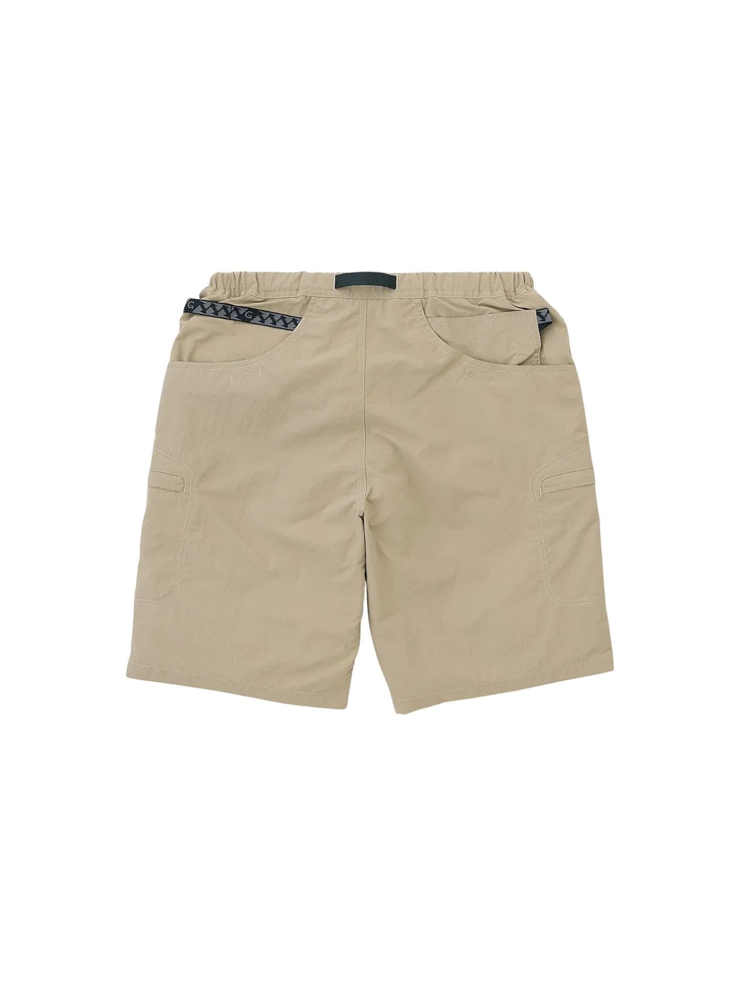 GRAMICCI Gramicci Nylon cliff shorts con tasconi e con cinturino integrato - milk tea - 2